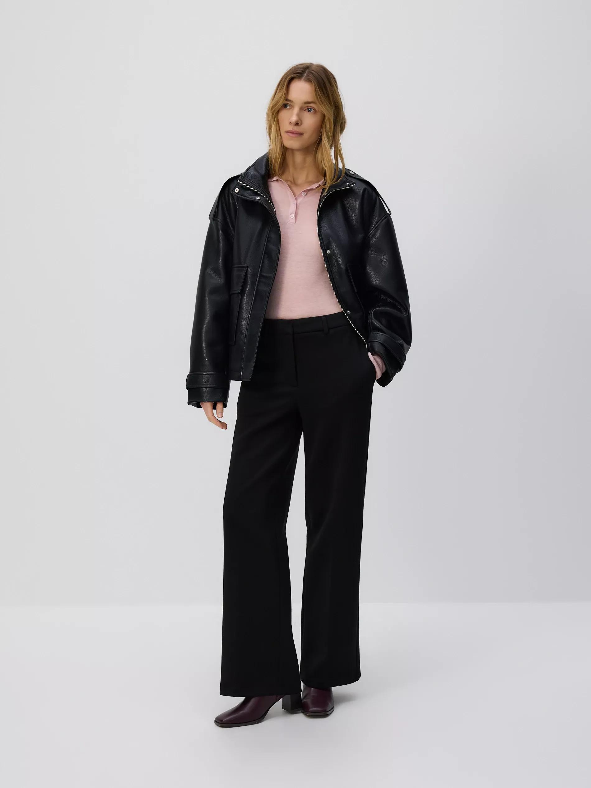 Black Trousers, Black, medium