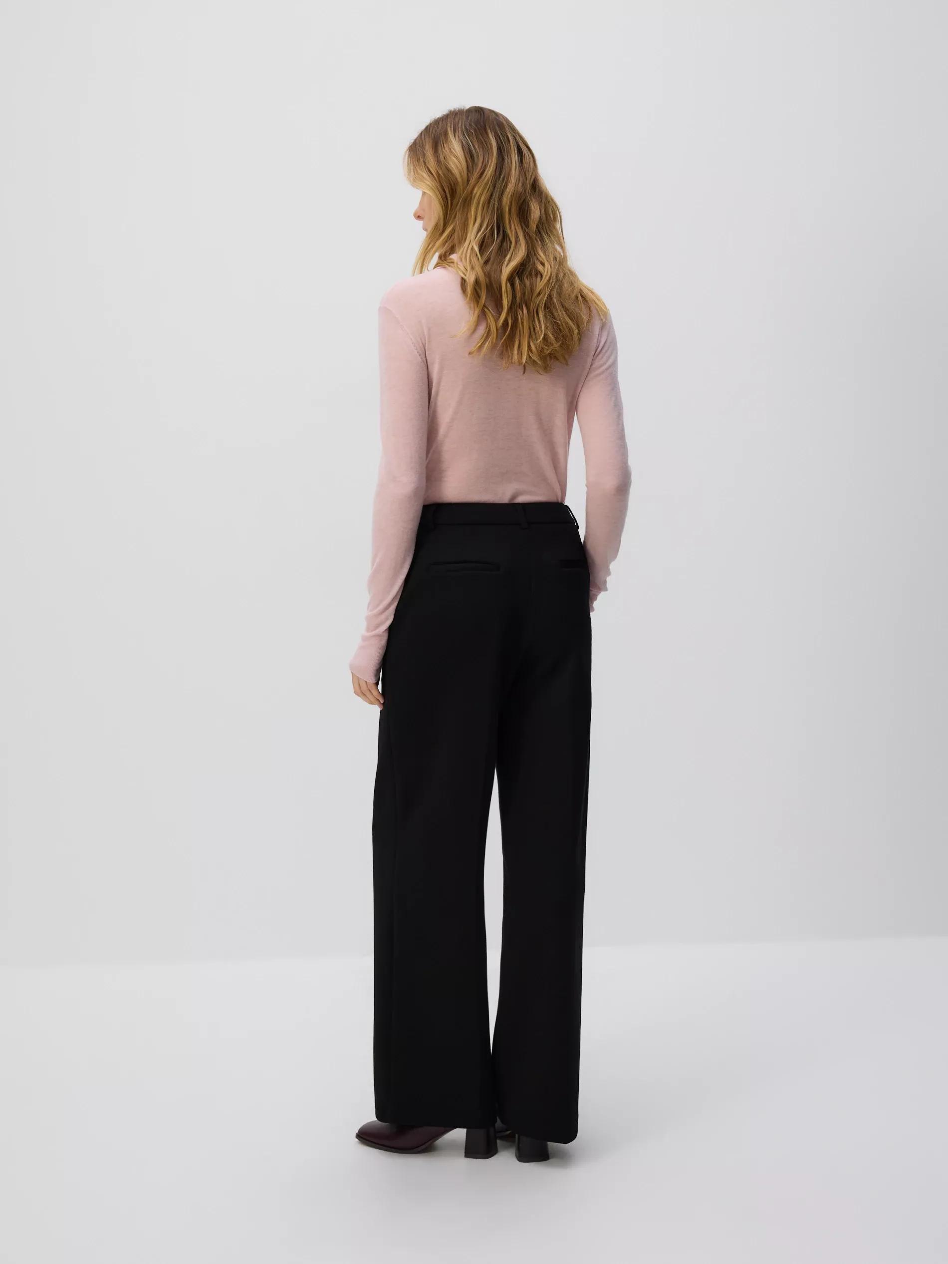 Black Trousers, Black, medium