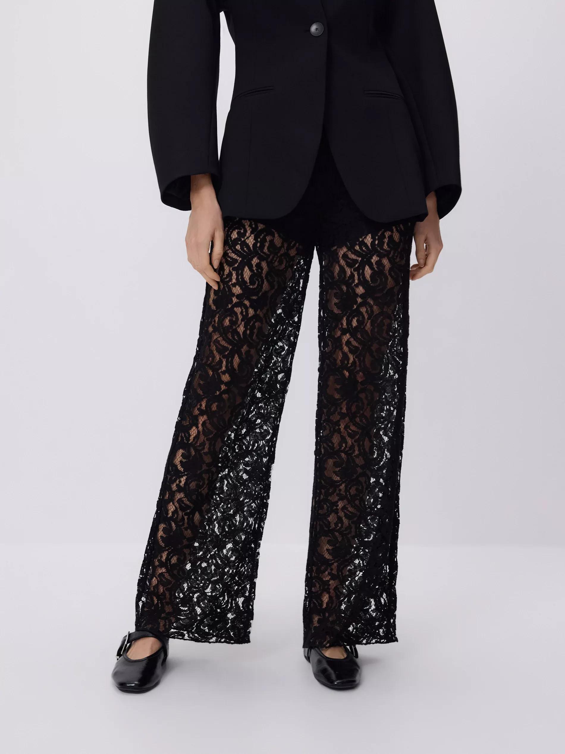 Black Trousers, Black, large image number 1