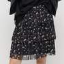 Reserved - Multicolor Mini Ruffles Skirt, Women