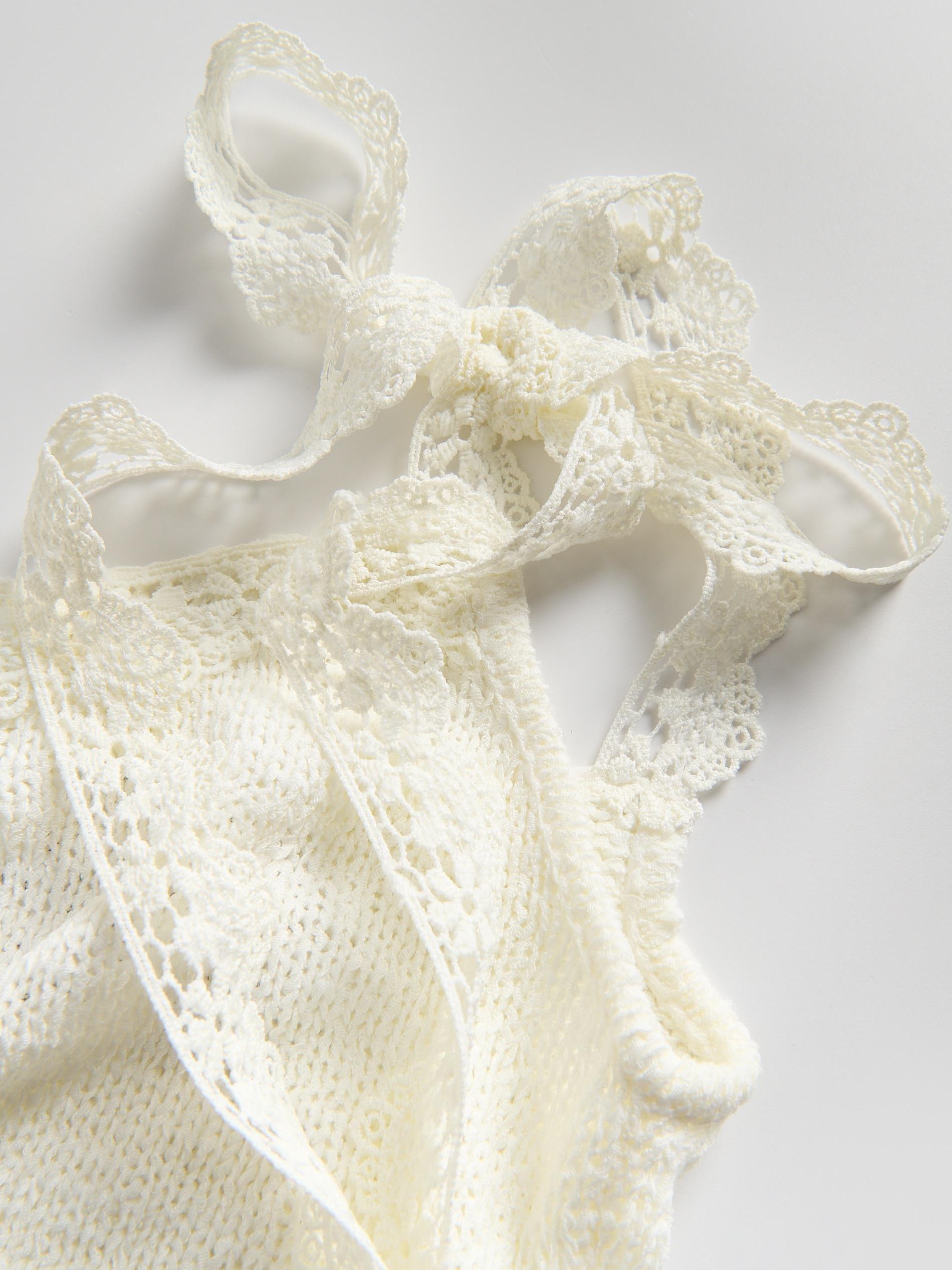 NUDE Top with lace detailing, , large image number 5