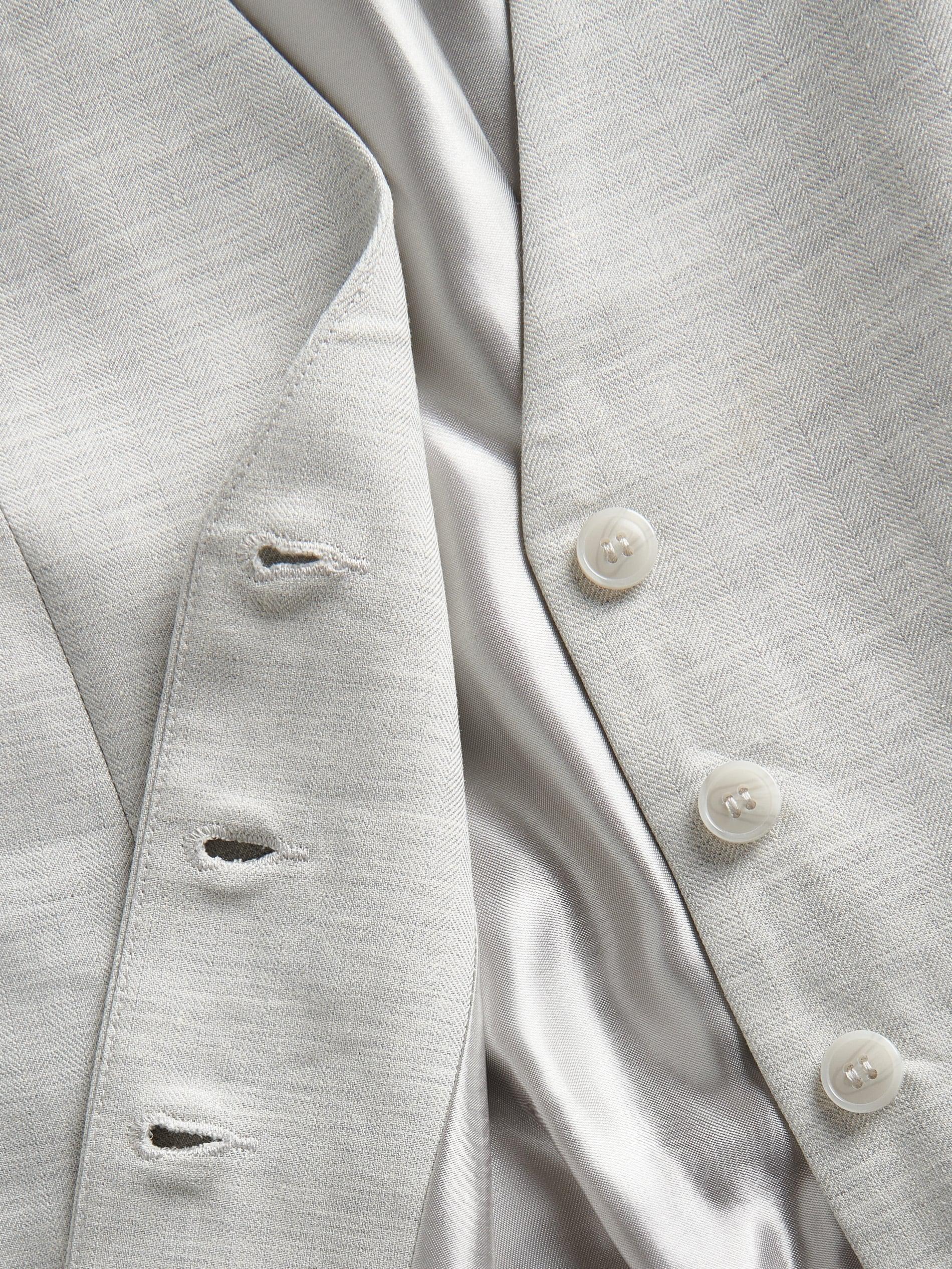 Grey Suit Vest, Light grey, large image number 6