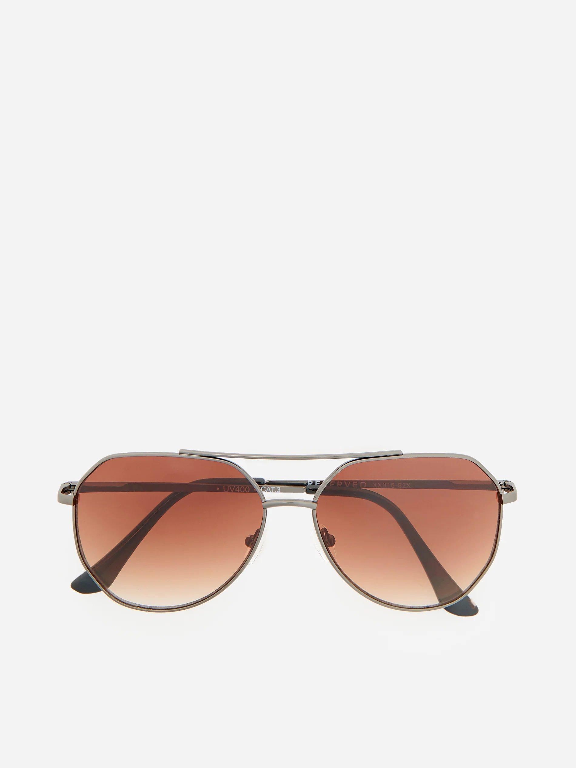 Golden Round Sunglasses, Men, , large image number 0