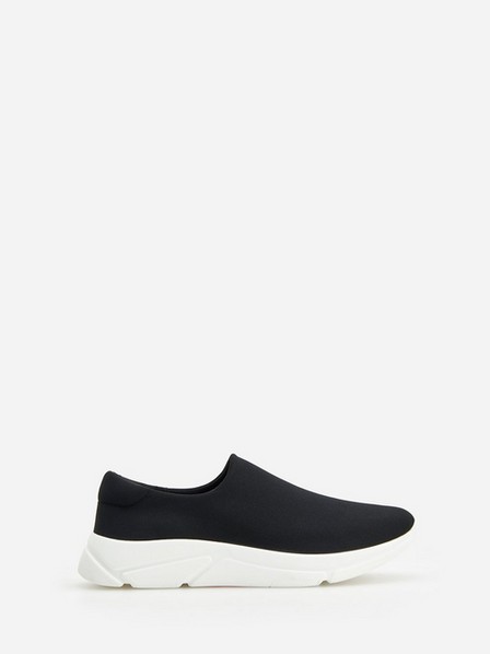 Reserved - Black Slip-On Shoes, Women