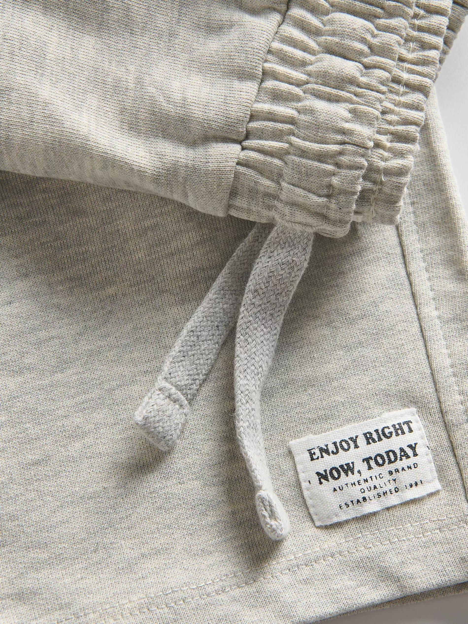 Beige Cotton Shorts, , large image number 1
