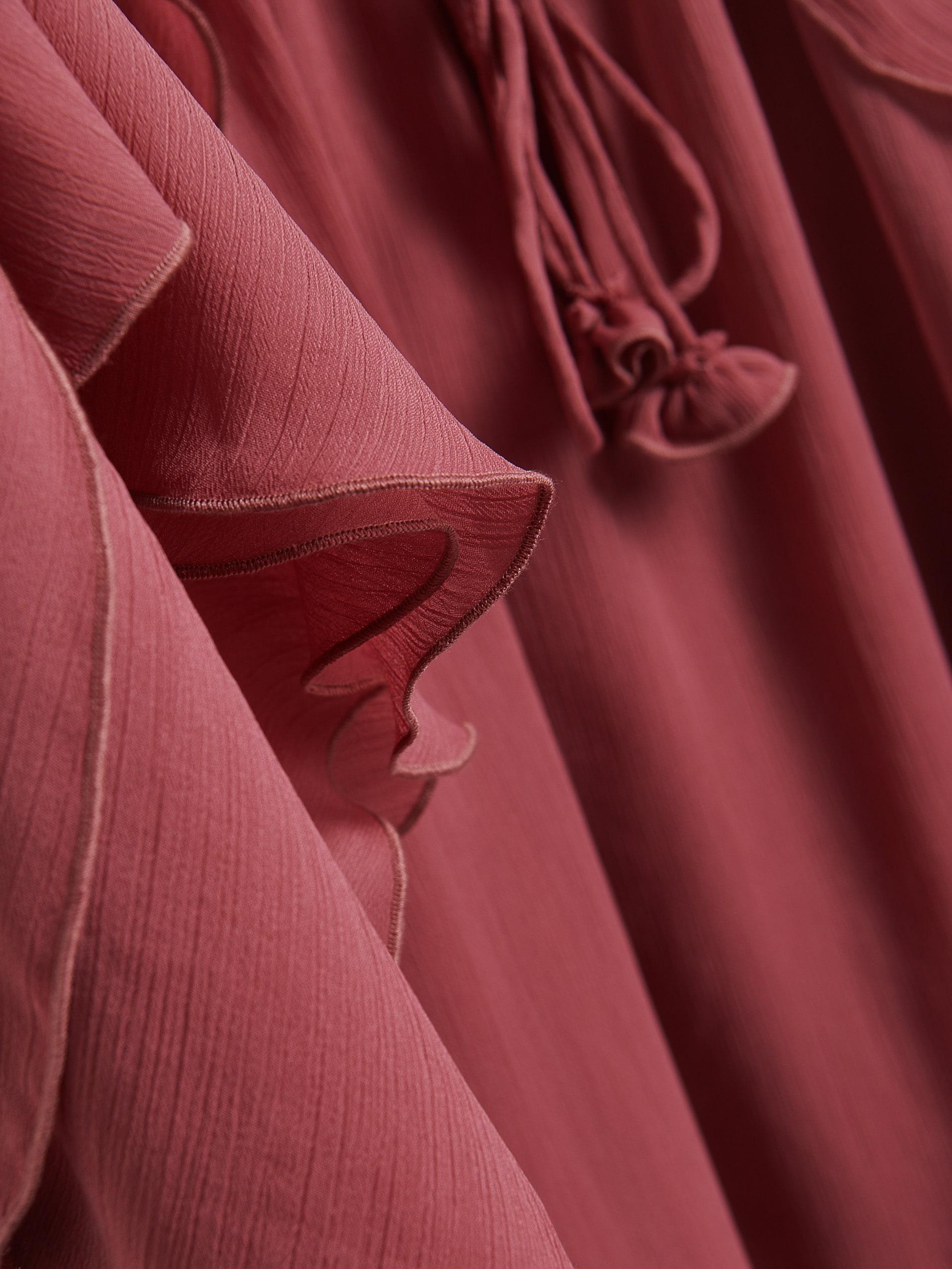 Pink Ruffle Blouse, , large image number 1