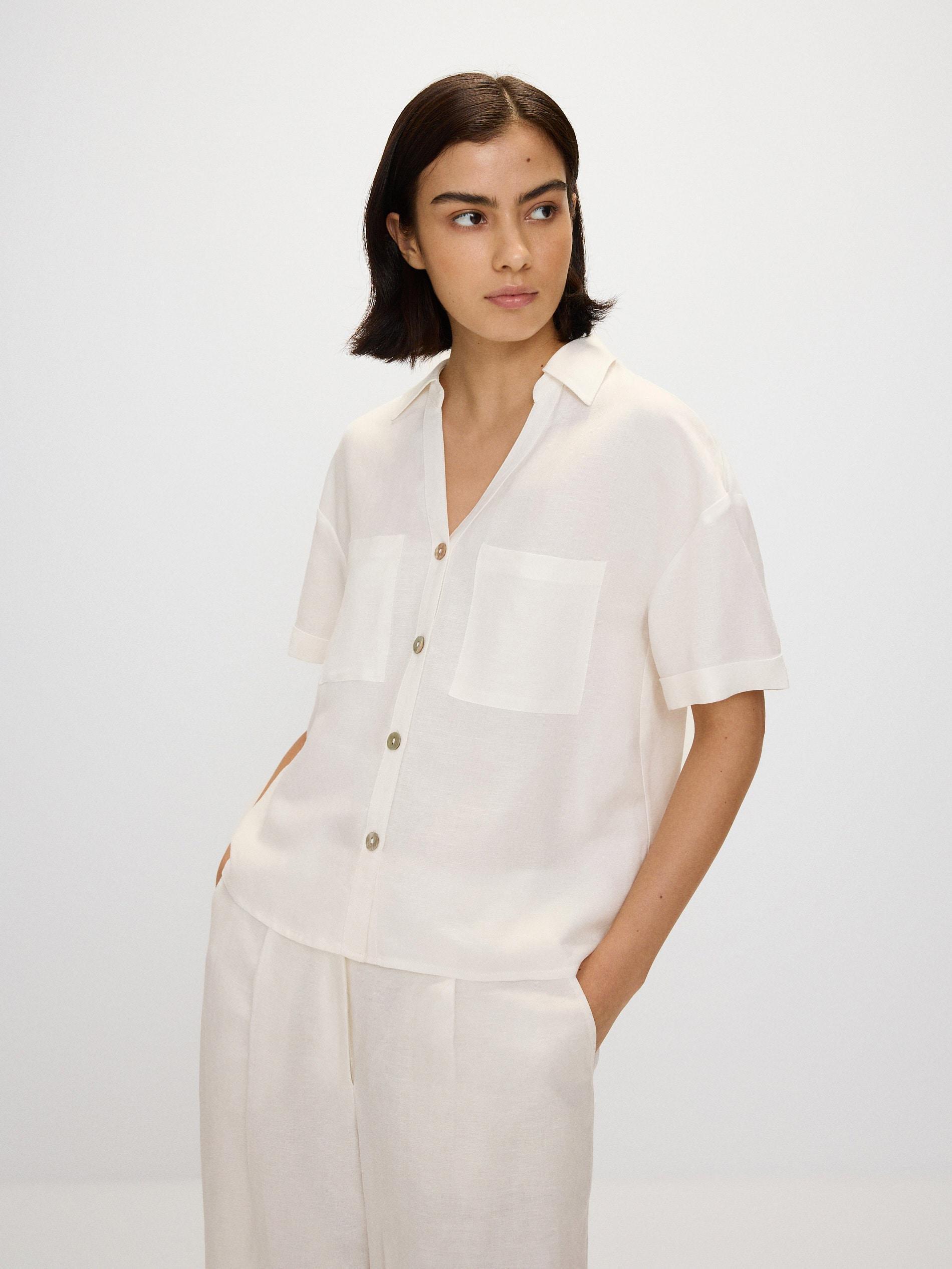 White Buttoned Shirt, , large image number 2