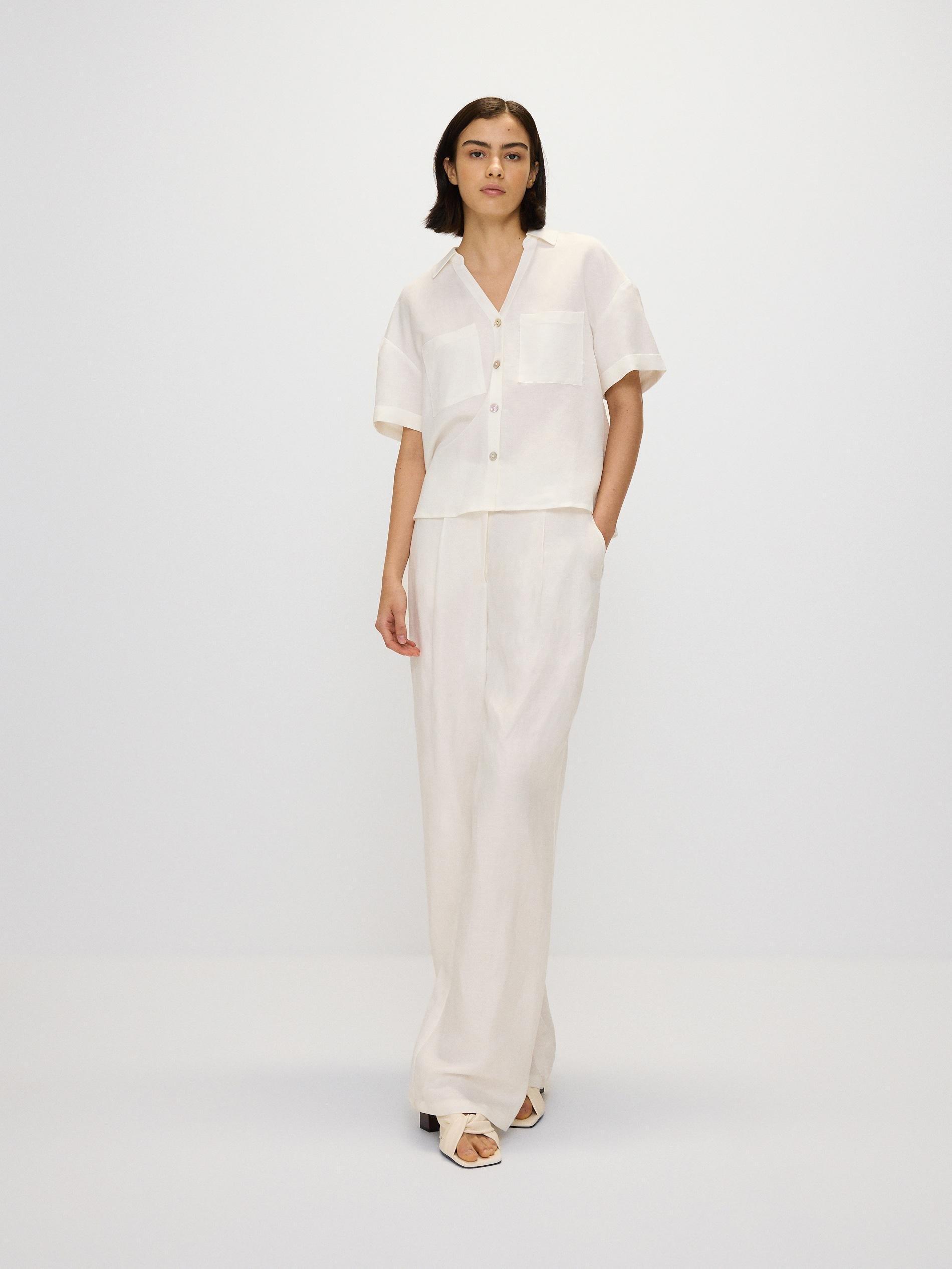 White Buttoned Shirt, , large image number 3