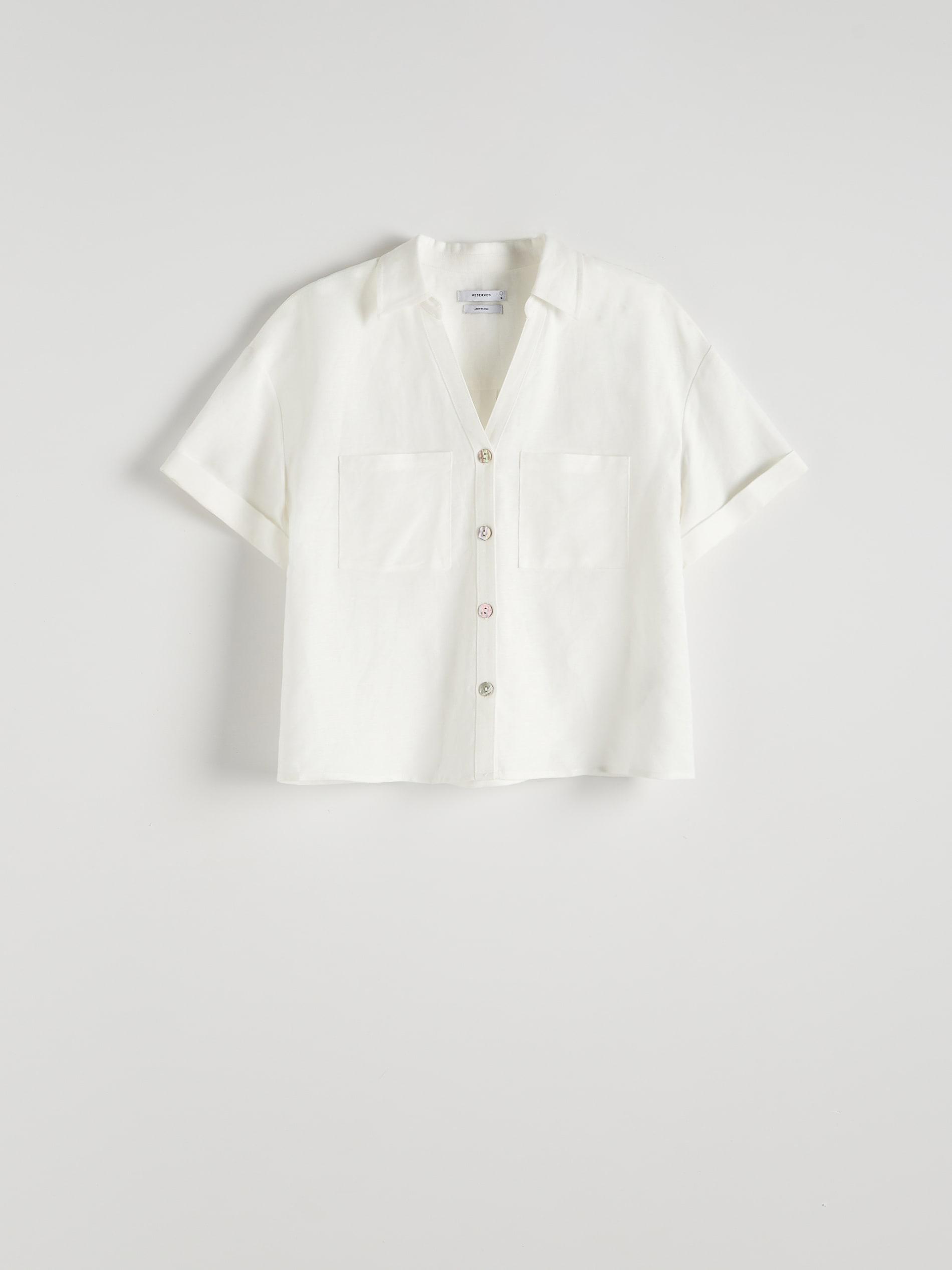 White Buttoned Shirt, , large image number 7
