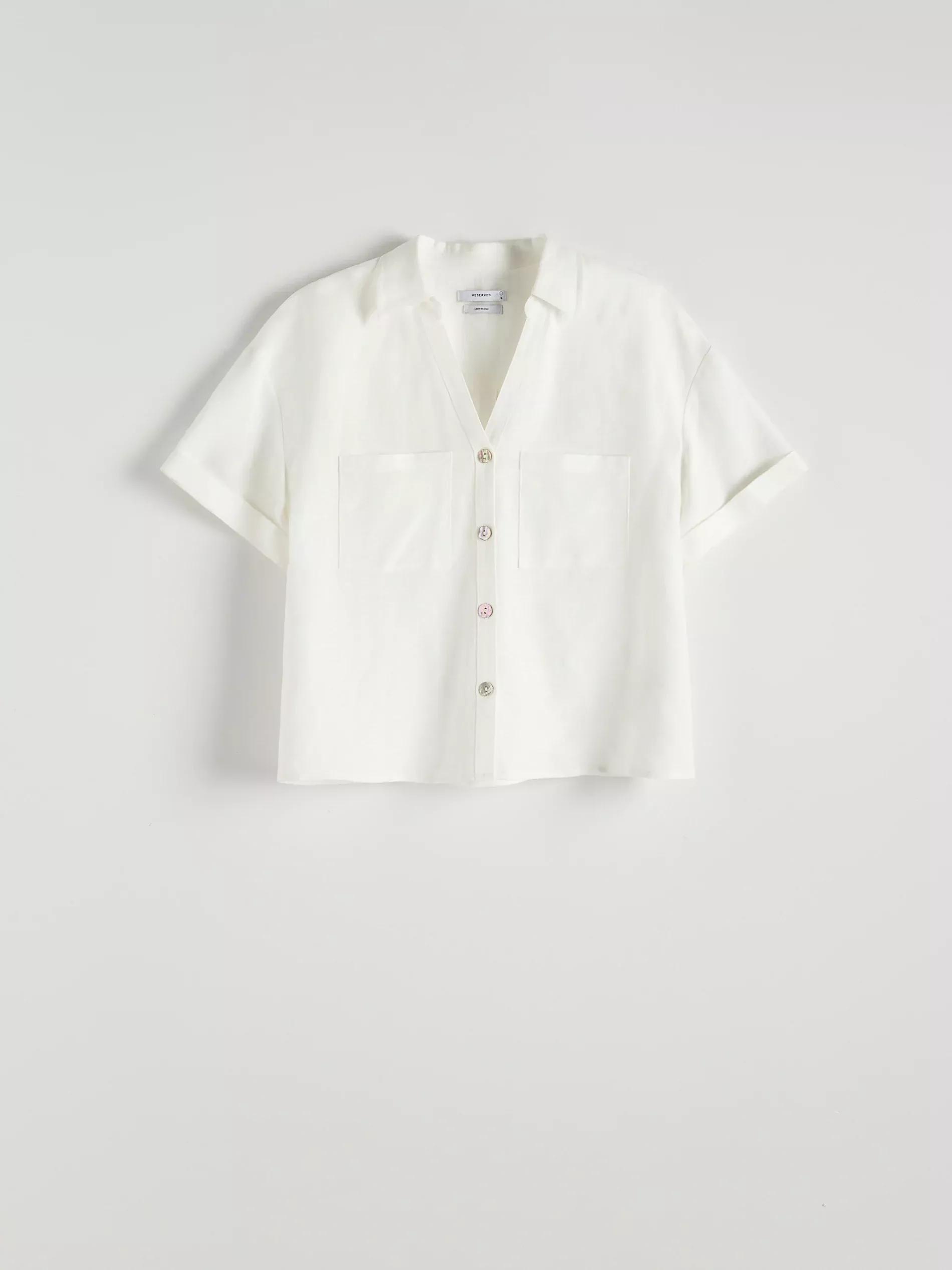 White Buttoned Shirt, , large image number 8