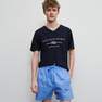 Reserved - Navy Cotton Pajama Set With Shorts, Men