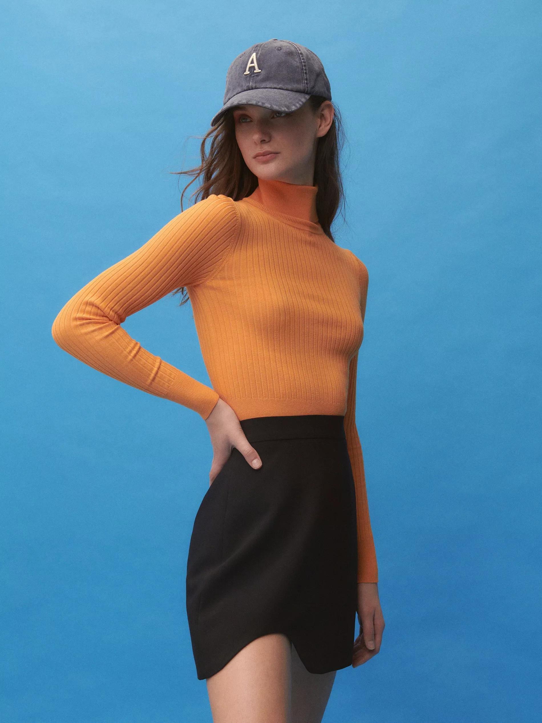 Black Mini Skirt, , large image number 0