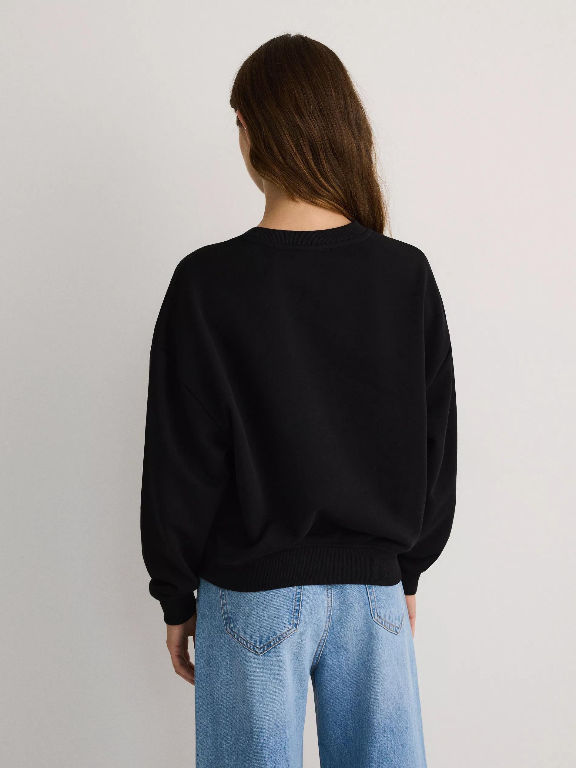 Black Ladies` Jogging Top, , large image number 3