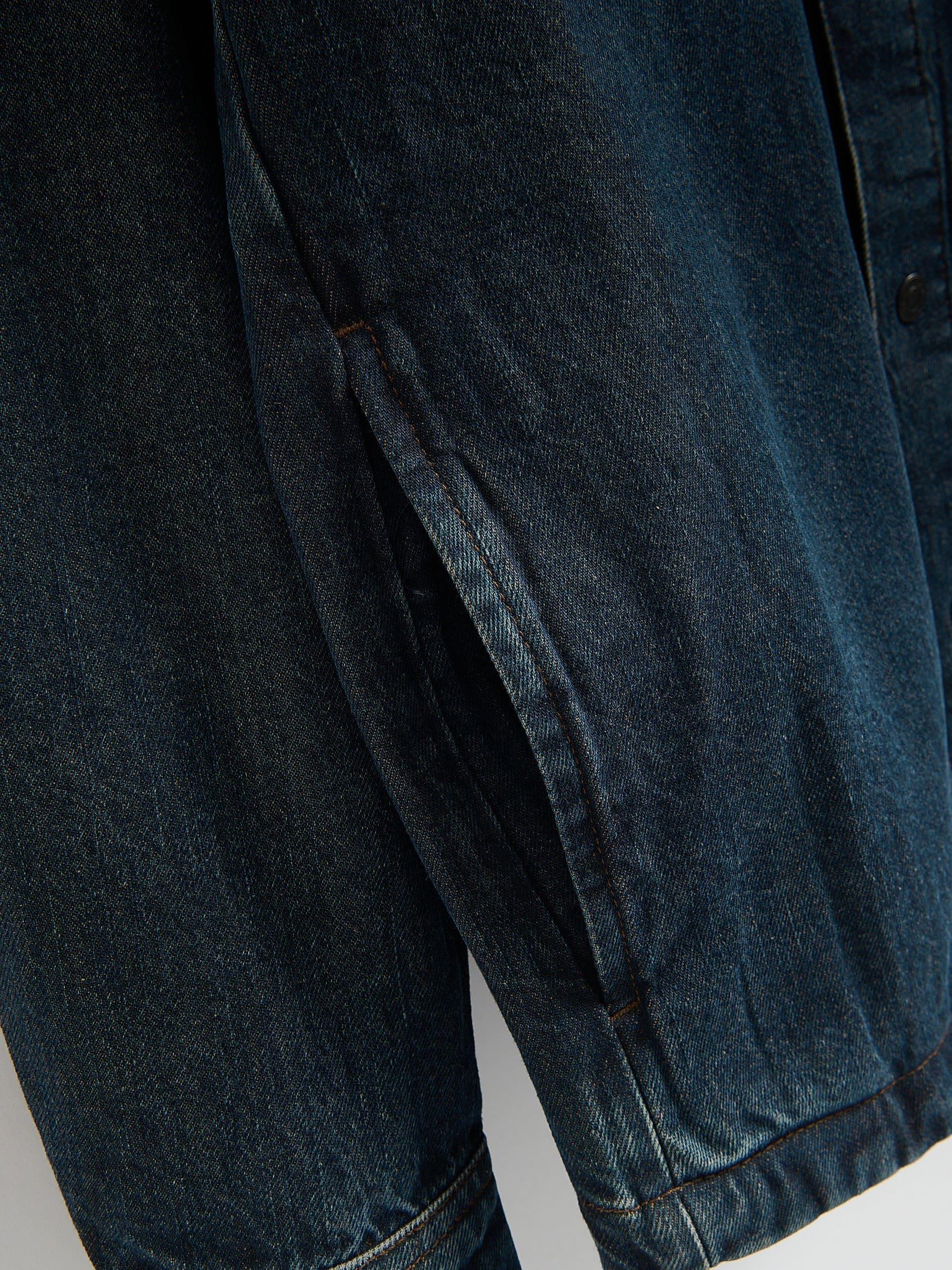 Blue Comfort Fit Denim Shirt, Blue, large image number 5