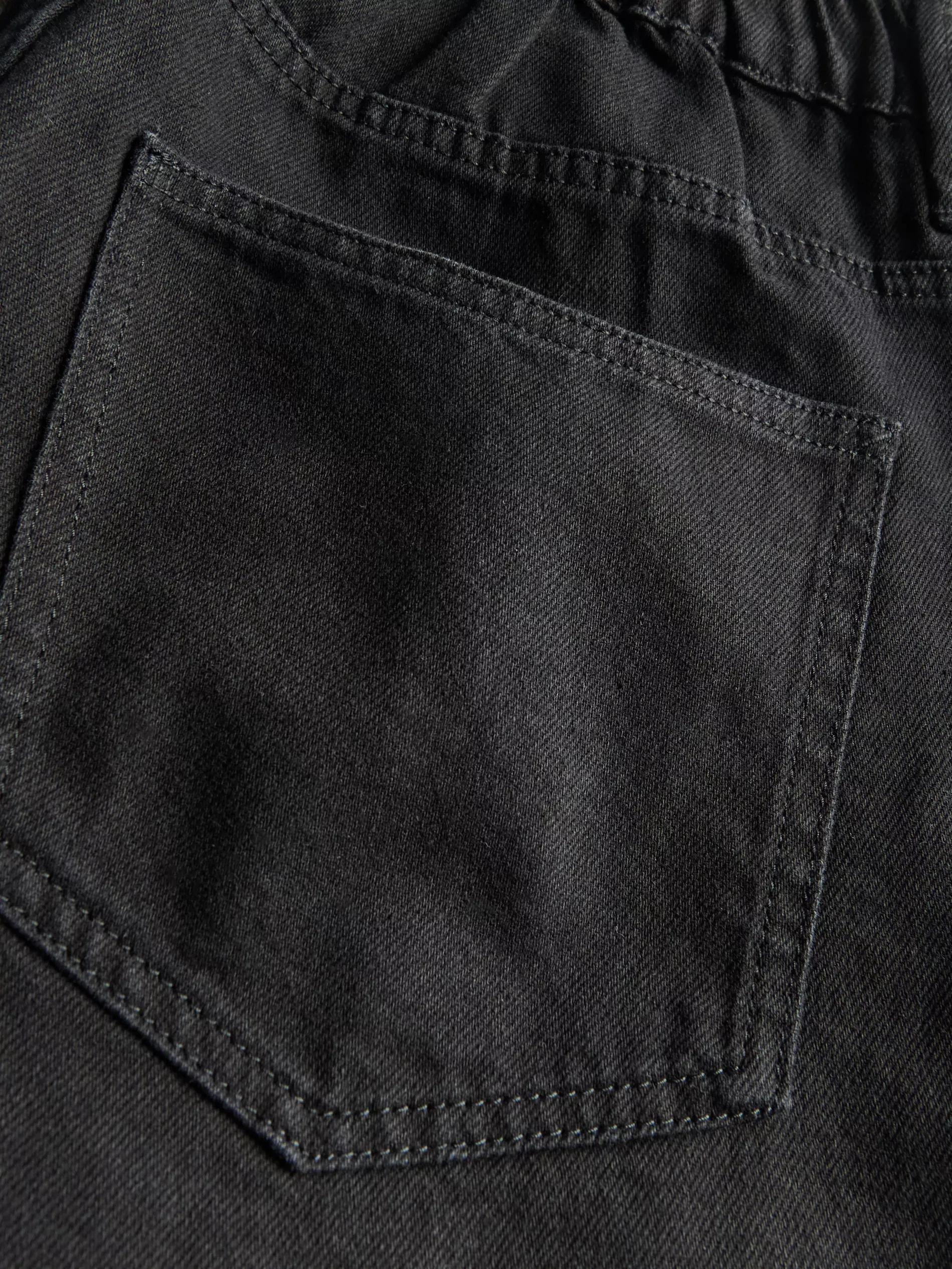 Black Carrot Fit Jeans, , large image number 2