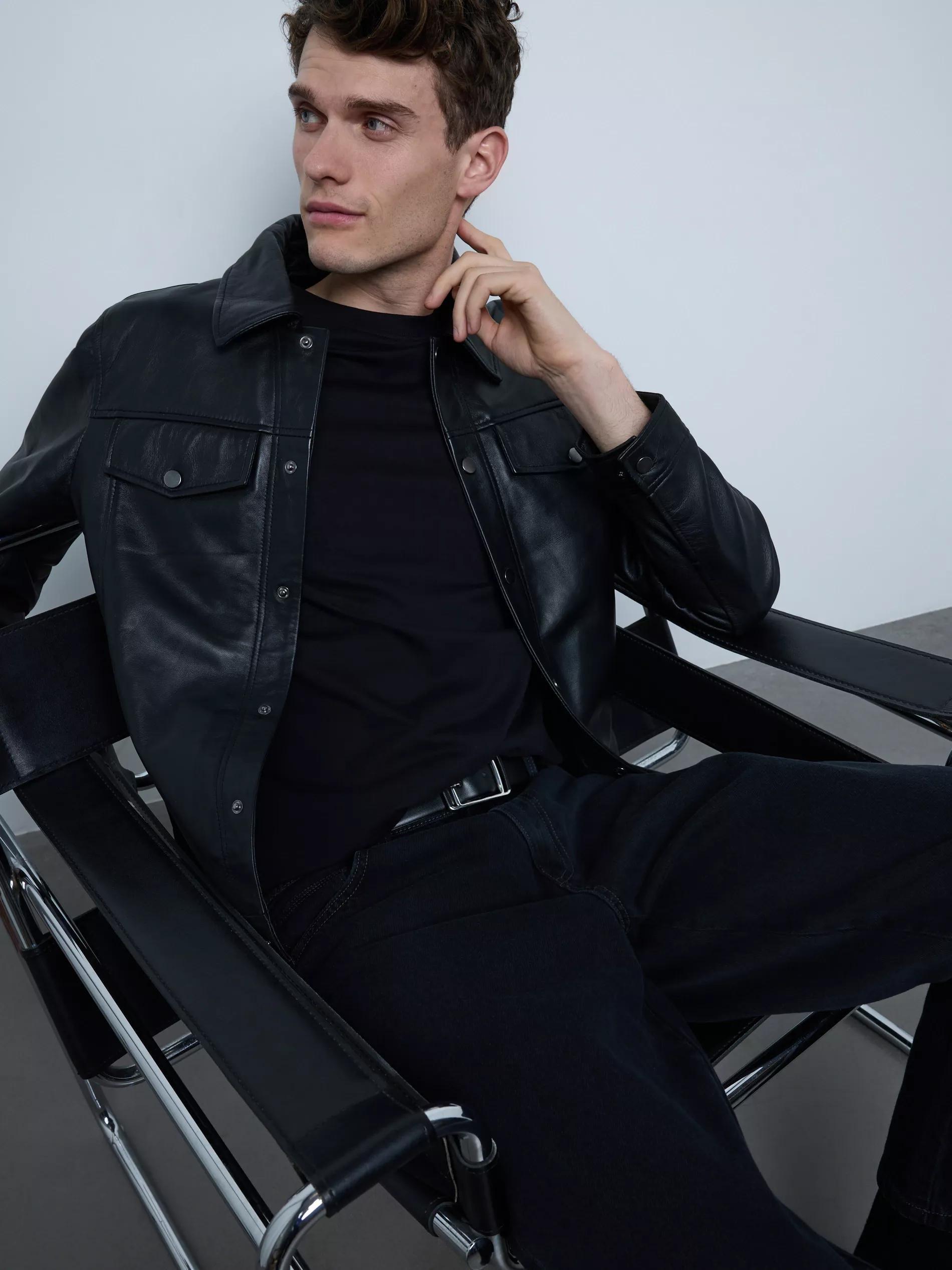 Black Carrot Fit Jeans, Black, large image number 4