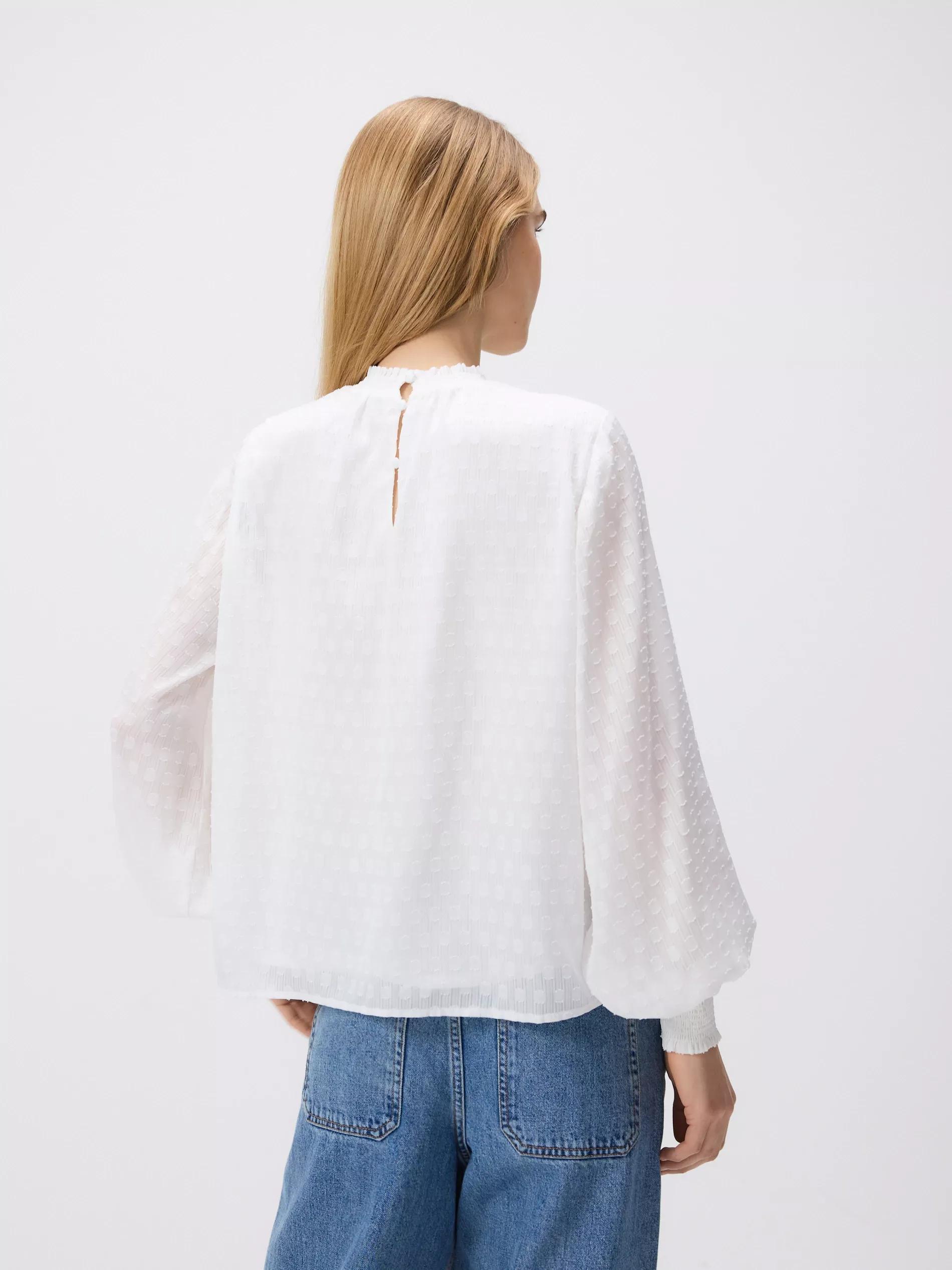 White Simple Top, , large image number 3