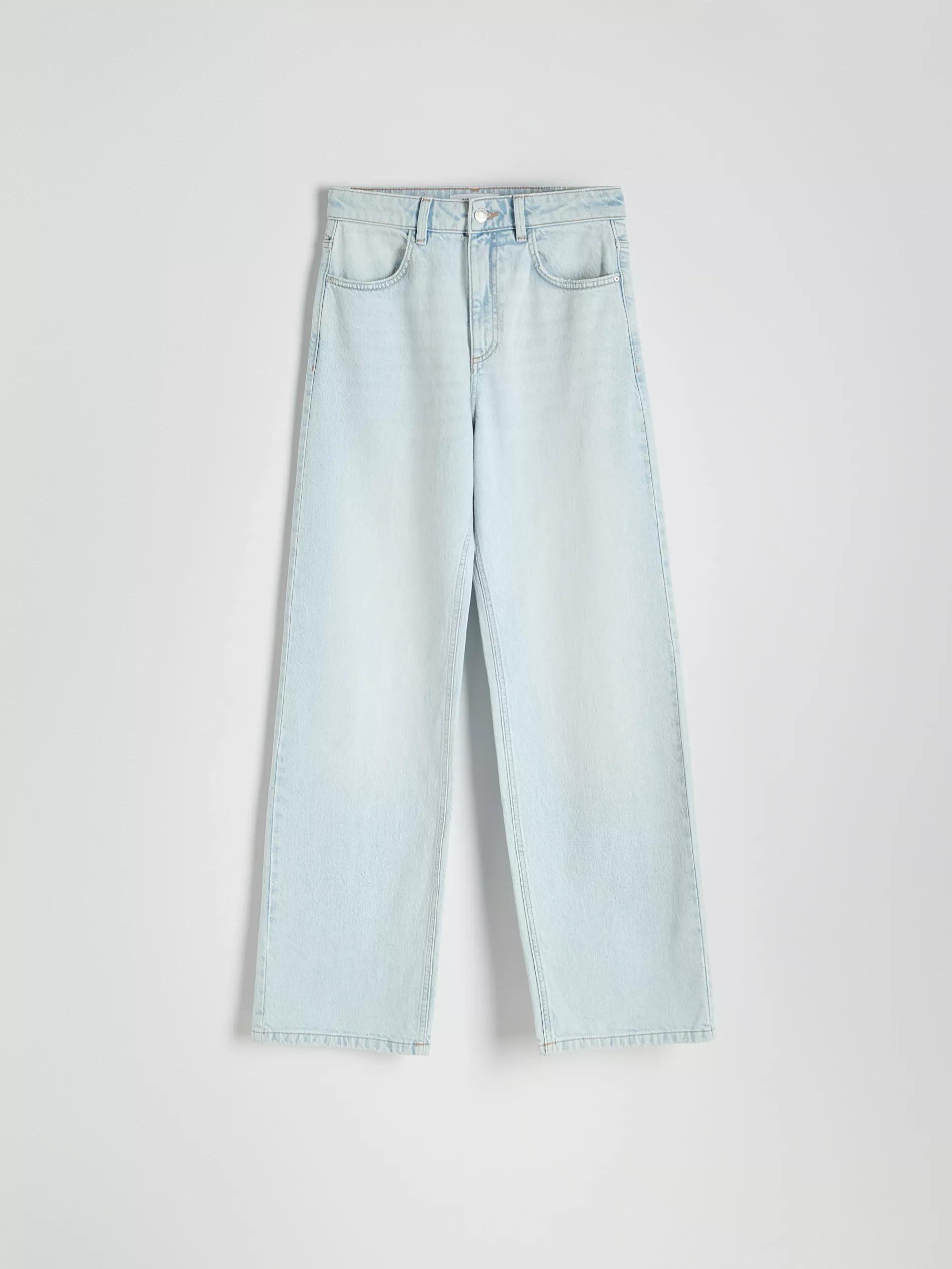 Blue Wide-Leg Fit Jeans, , large image number 0