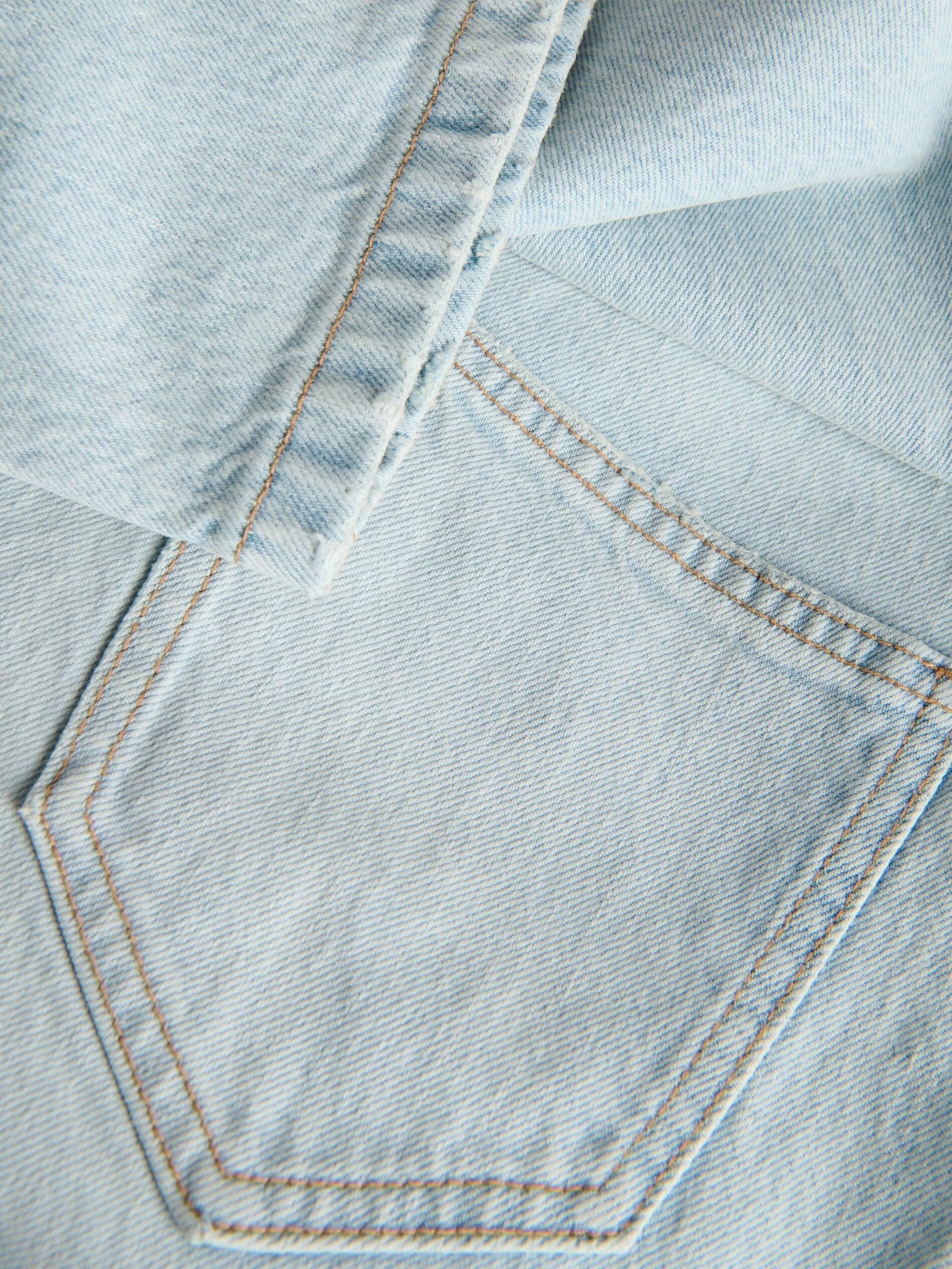 Blue Wide-Leg Fit Jeans, Blue, medium