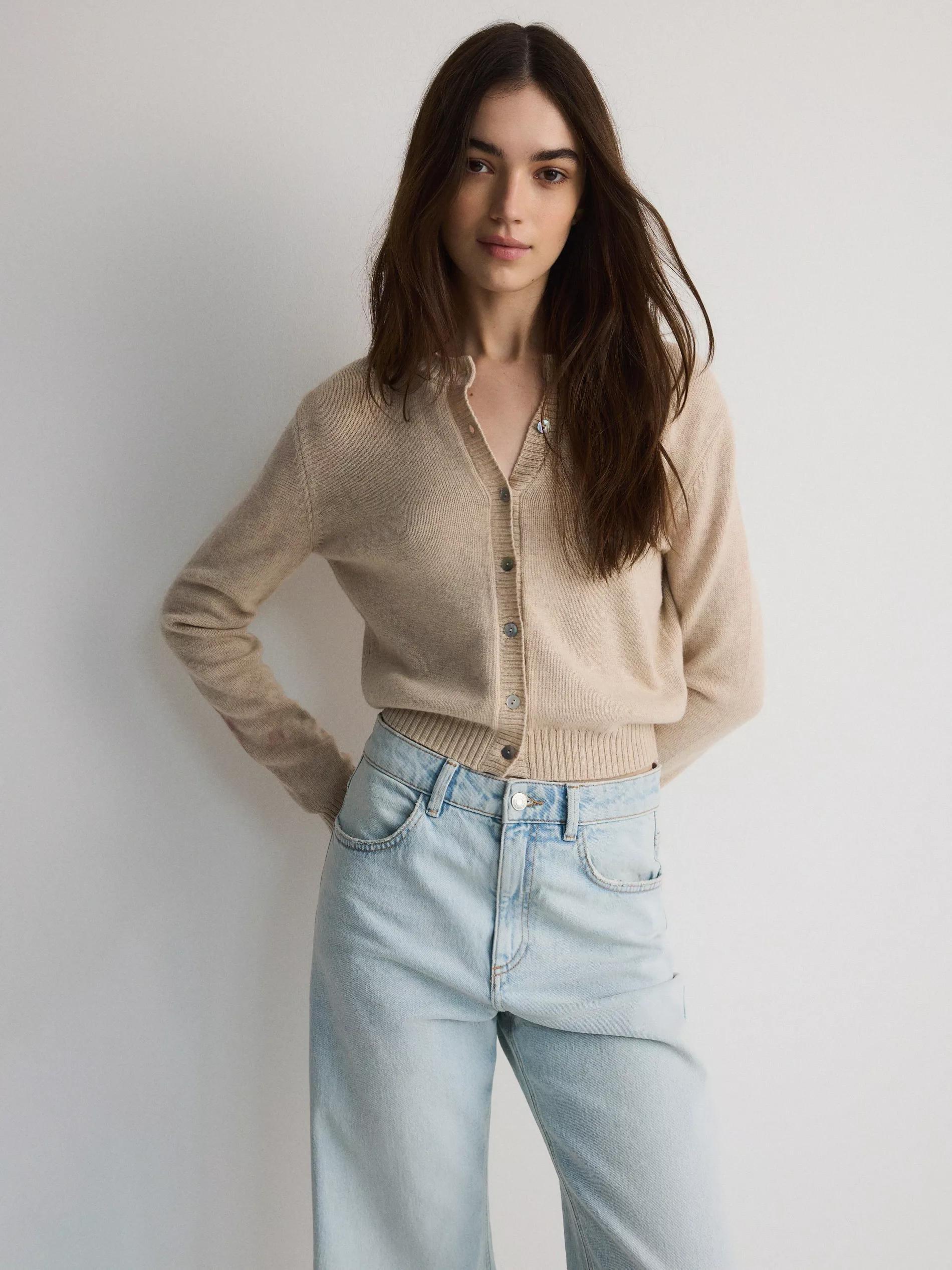 Blue Wide-Leg Fit Jeans, , large image number 3