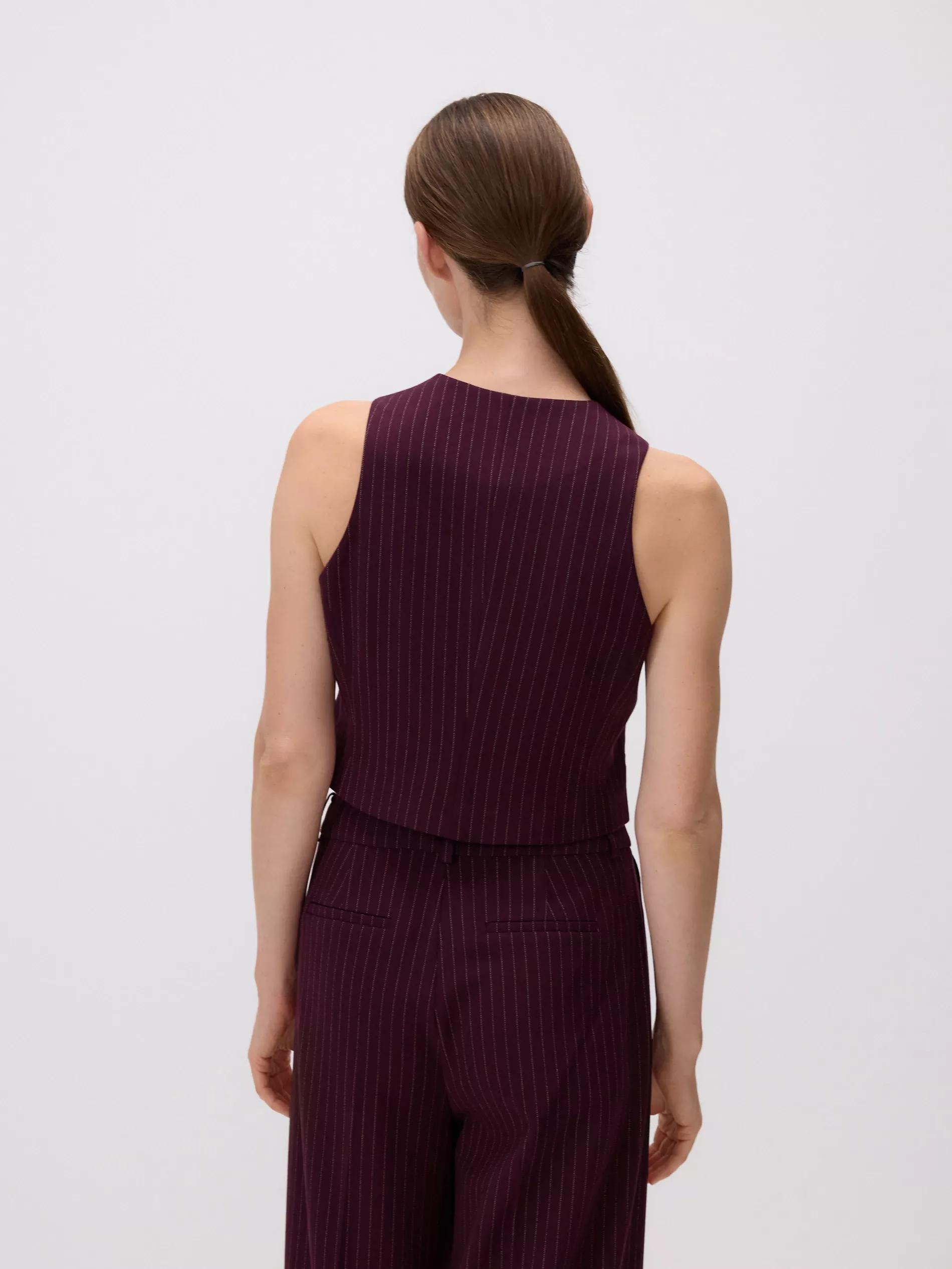 Multicolour Viscose Rich Suit Vest, , large image number 1