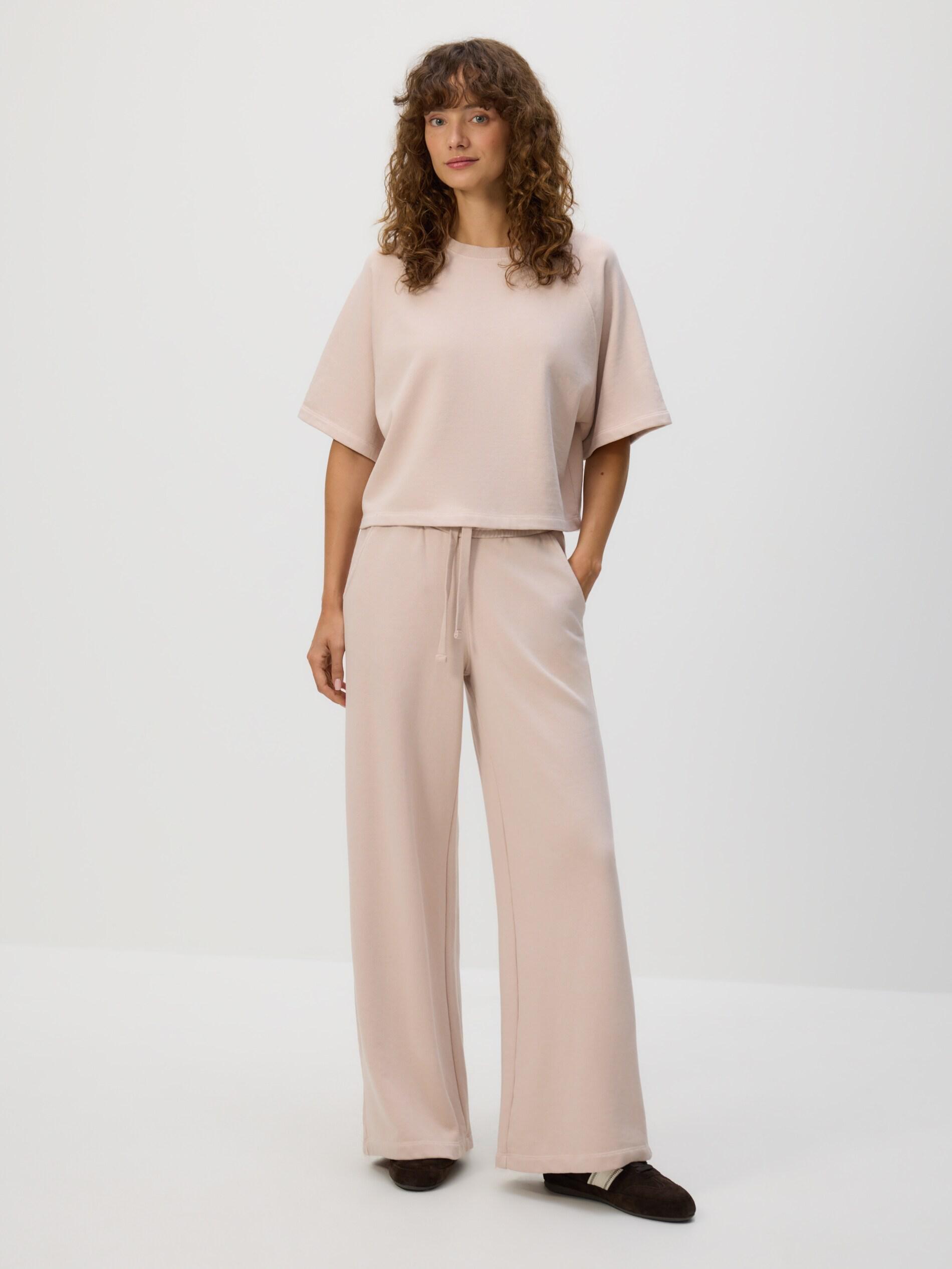 Pink Cotton Rich Sweatpants, Pink, large image number 0