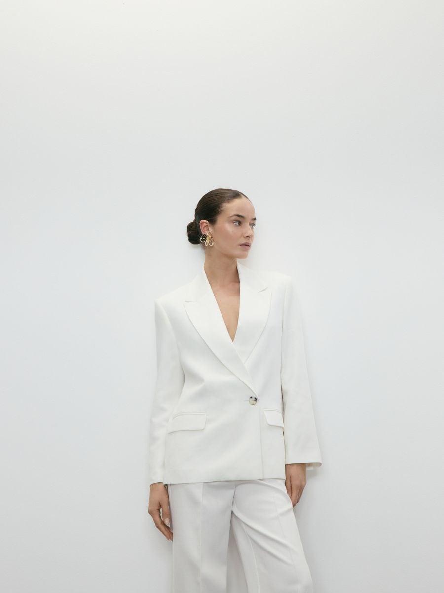Cream Blazers, , large image number 1