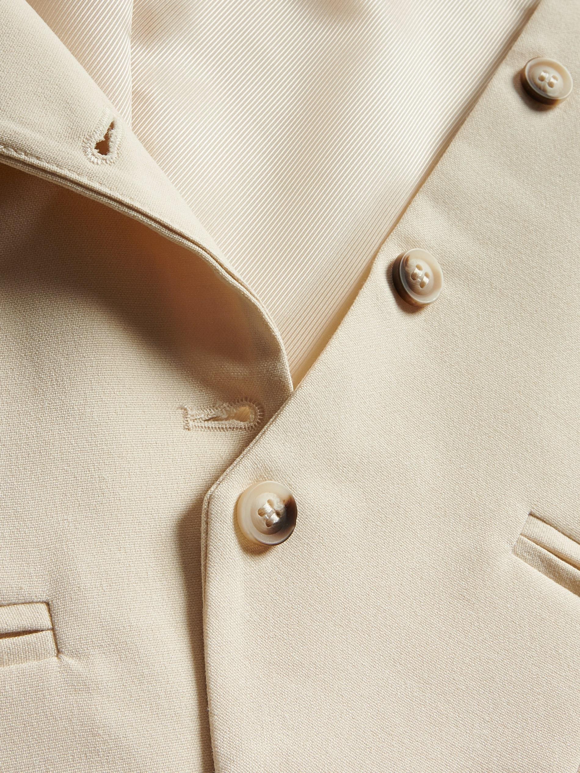 Cream Classic Vest, , large image number 1