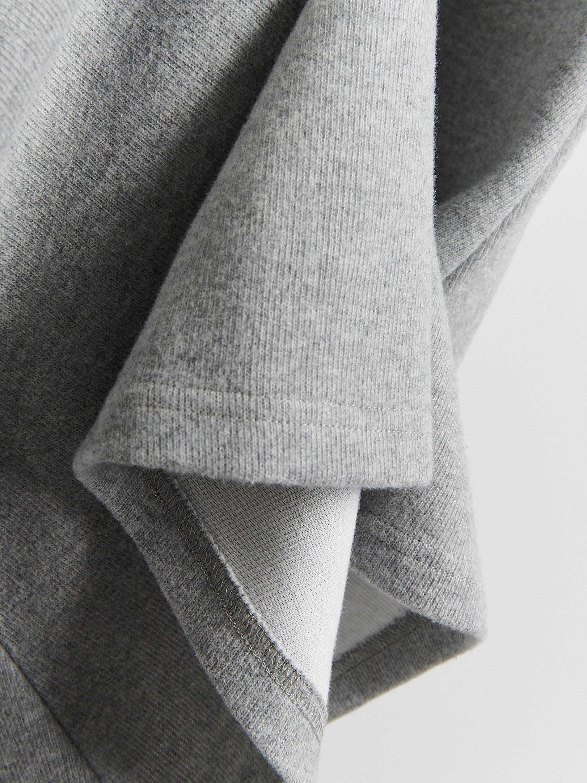 Grey Jersey Maxi Skirt, Grey, large image number 5