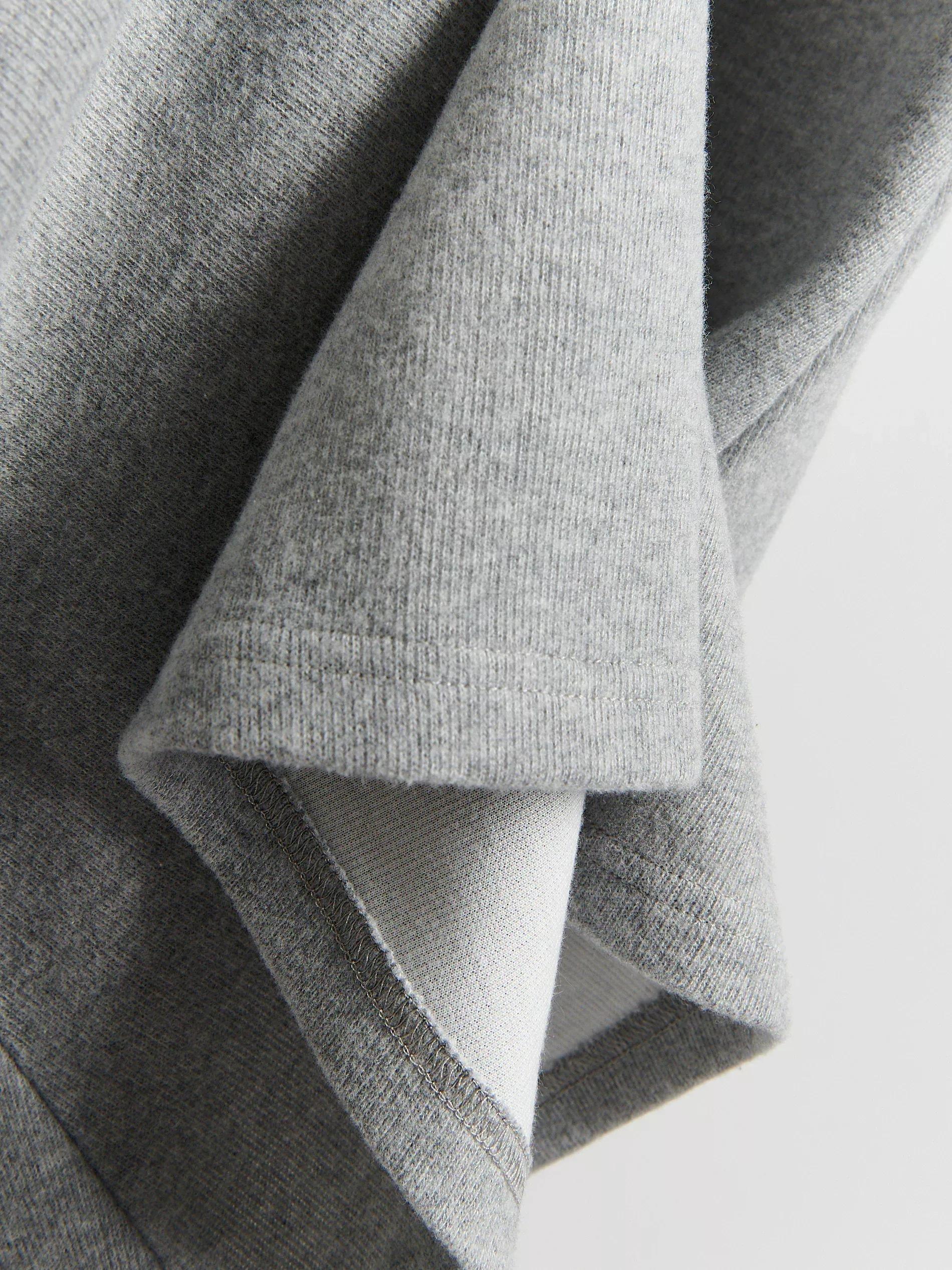 Grey Jersey Maxi Skirt, Grey, large image number 5