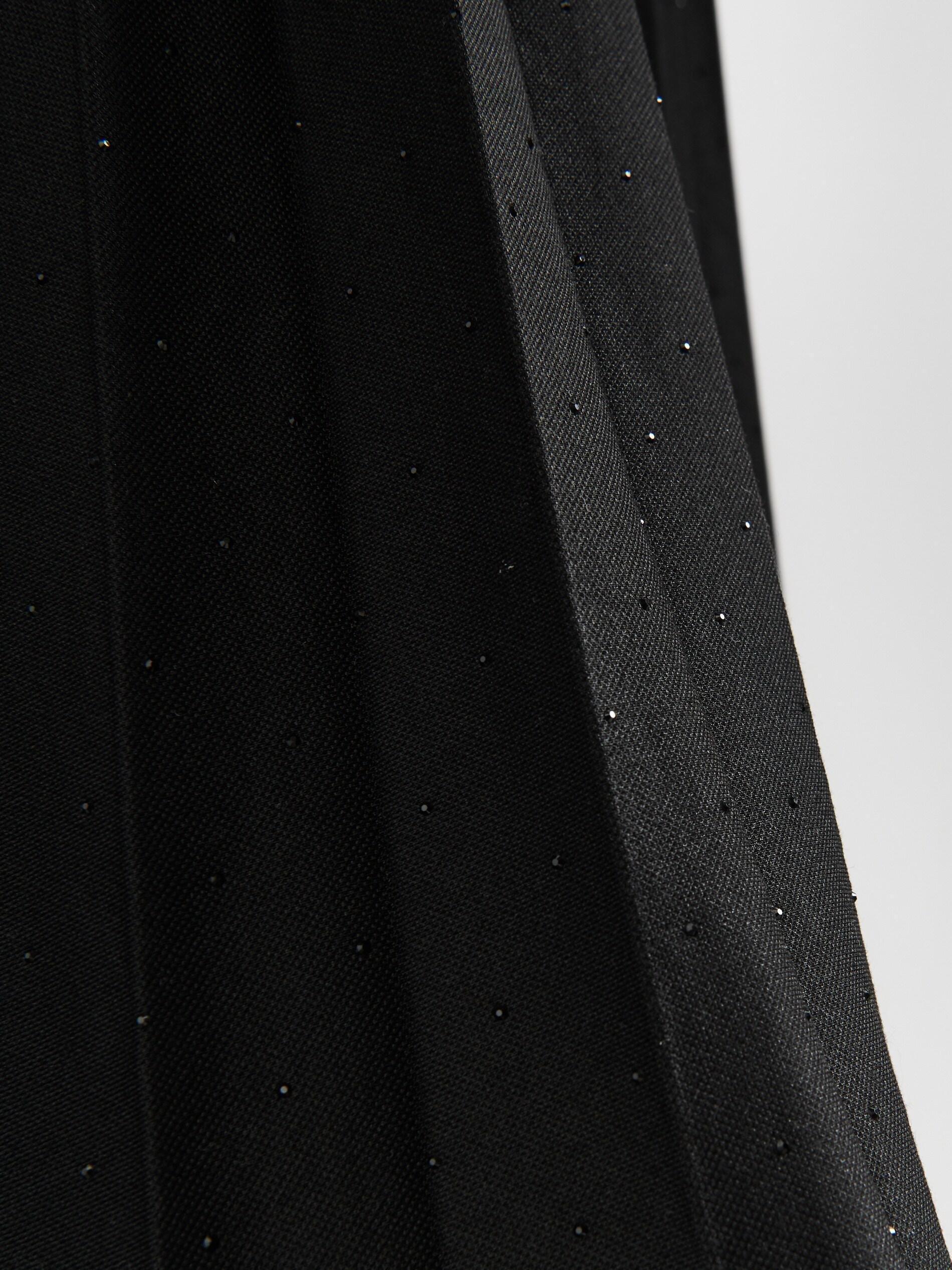 BLACK Skirt with appliquأ©, Black, large image number 1