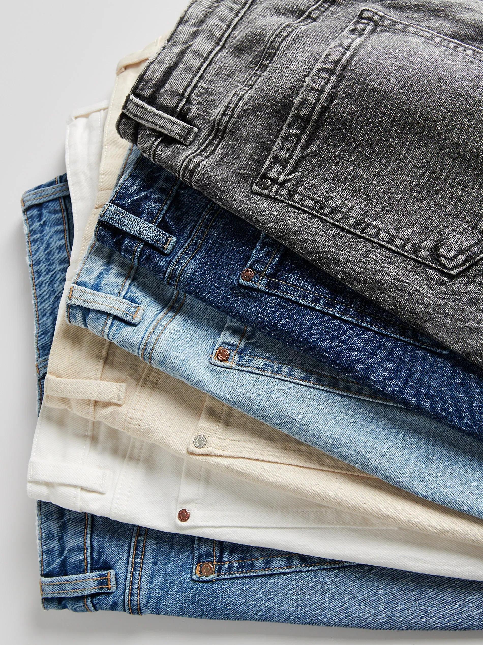 Beige Jeans Trousers, Beige, large image number 4