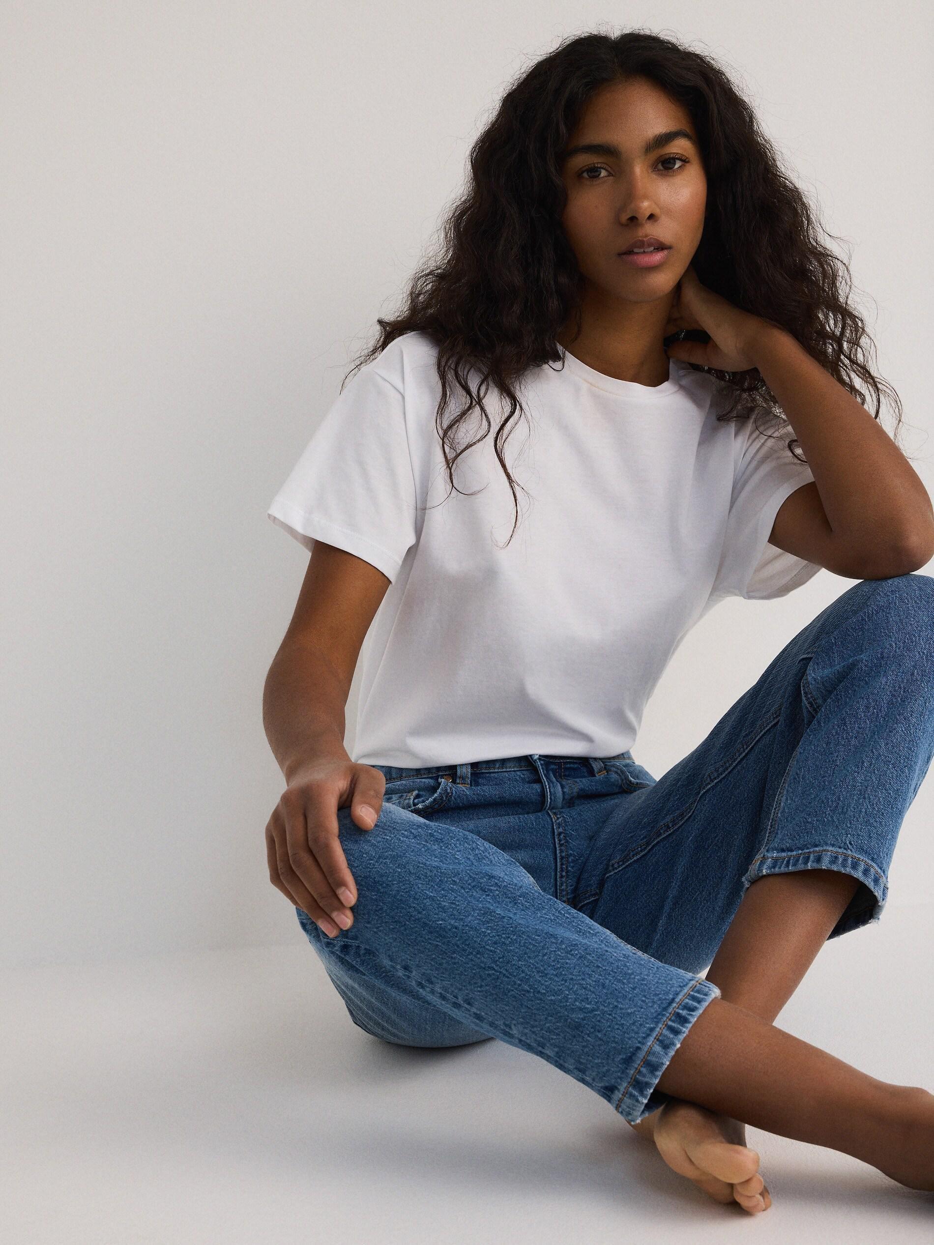 Blue Jeans Trousers, Blue, medium