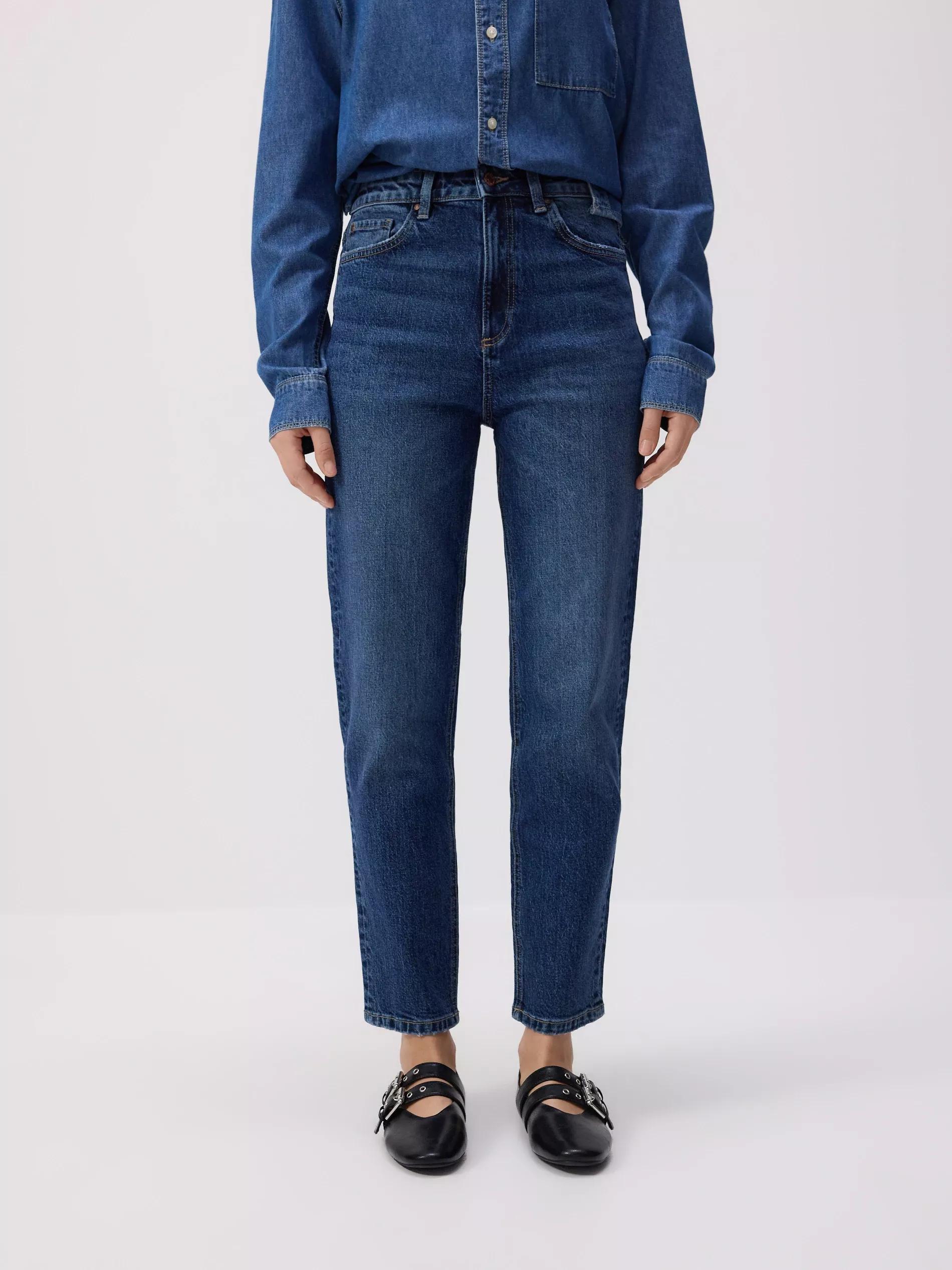 Navy Jeans Trousers, , large image number 3