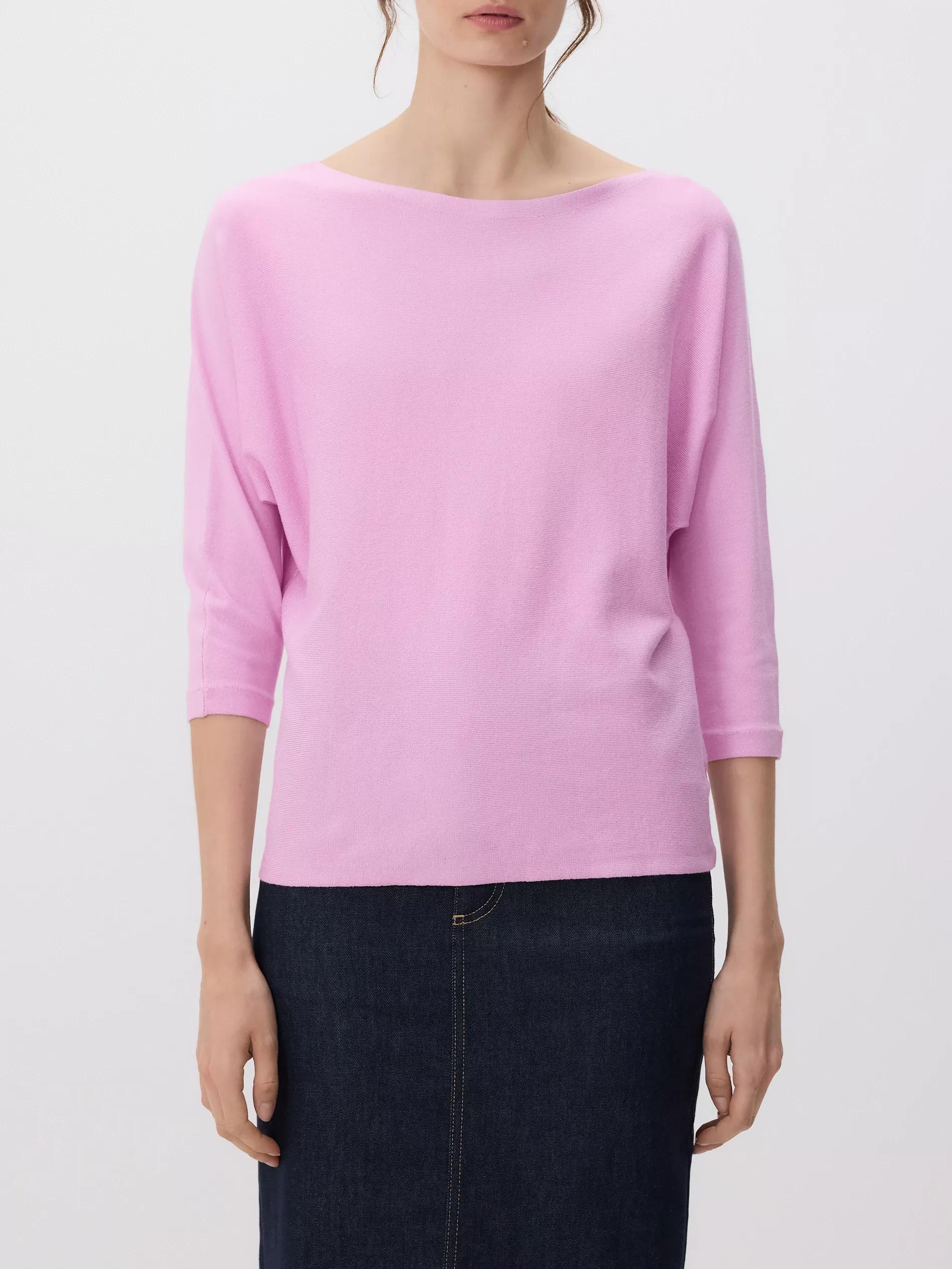 Pink Sweater With Viscose Blend, Pink, large image number 1