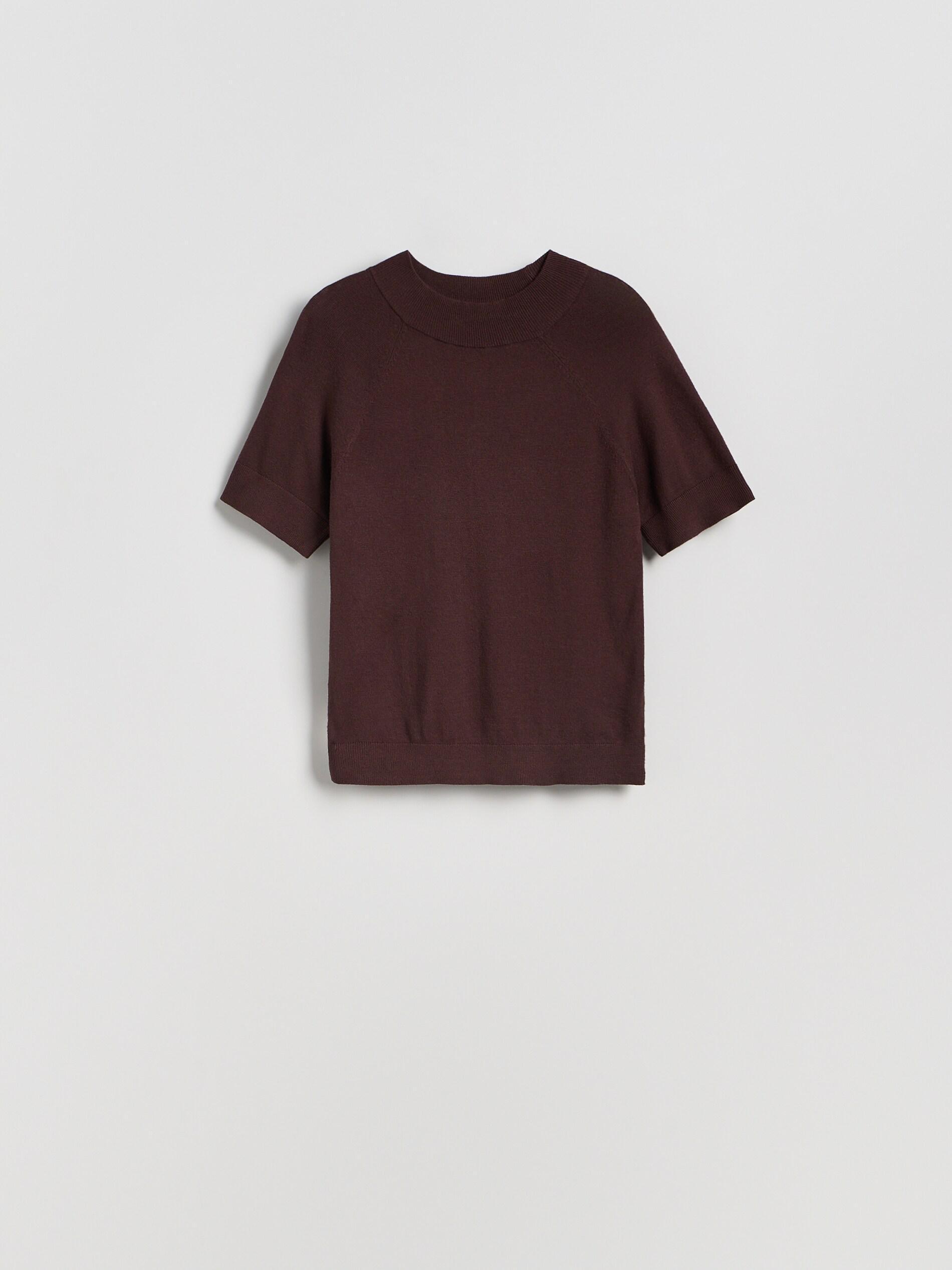 Brown Plain Jumper, Brown, large image number 4