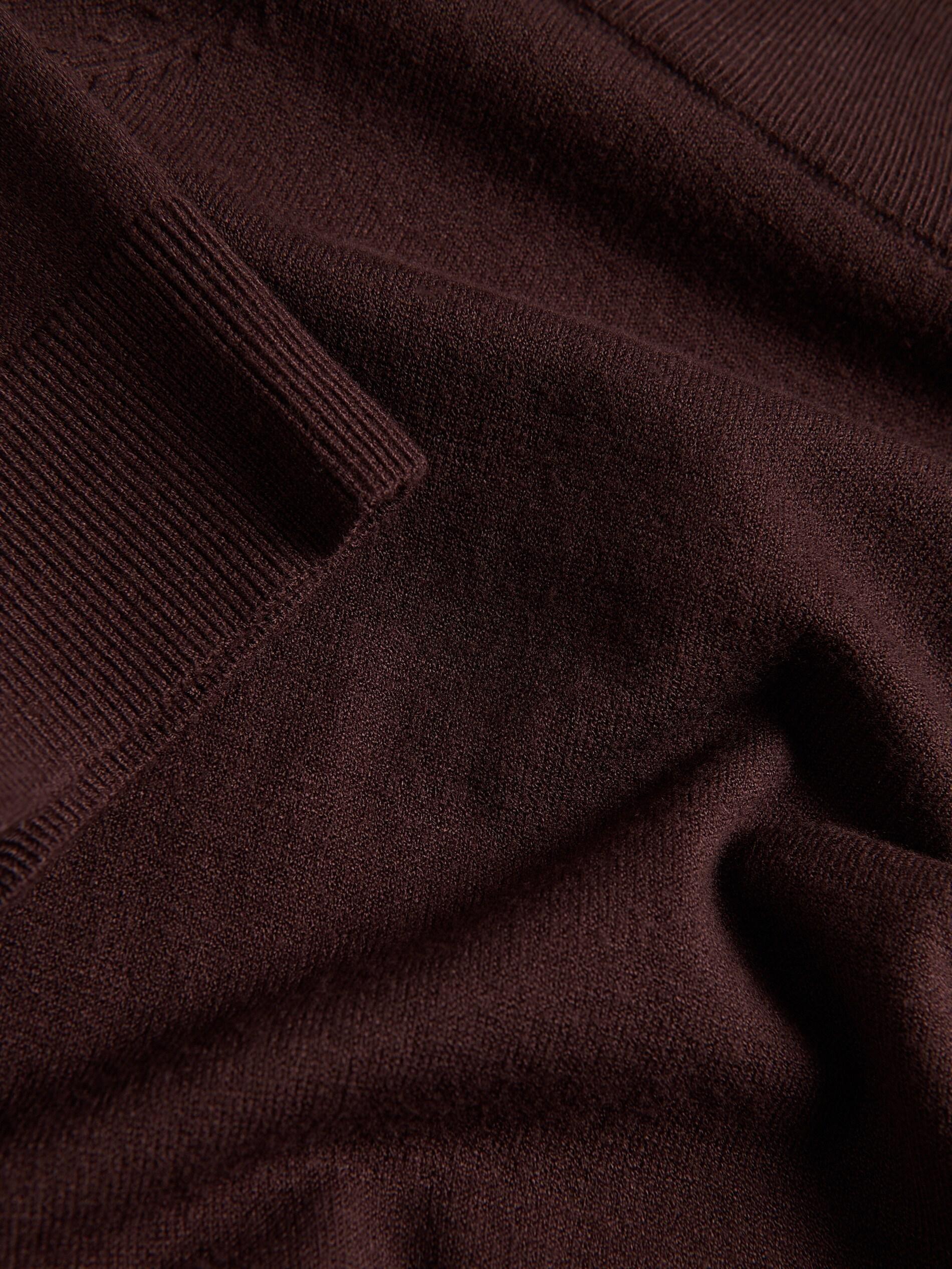 Brown Plain Jumper, Brown, large image number 5