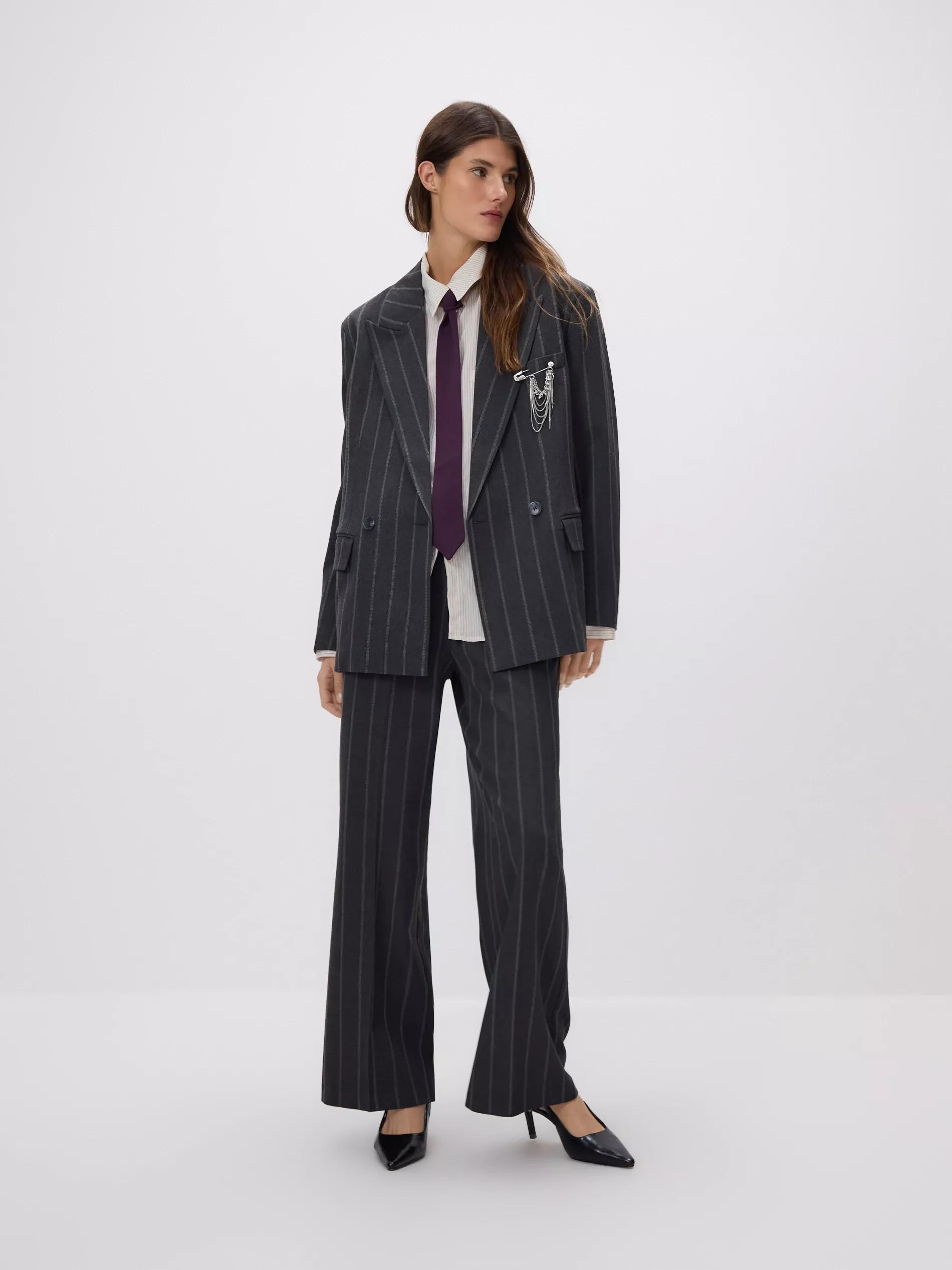 Grey Trousers, Grey, large image number 2