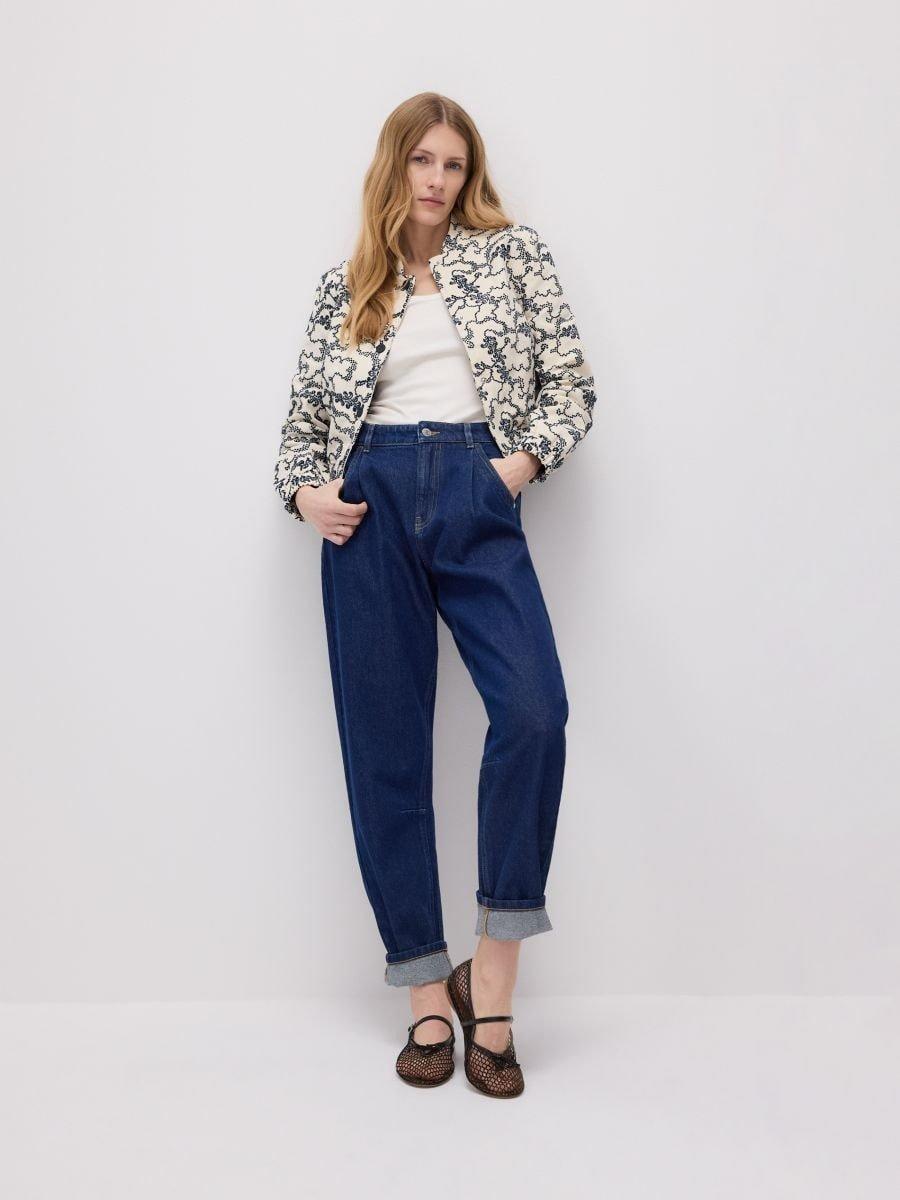 Navy Jeans Trousers, , large image number 0
