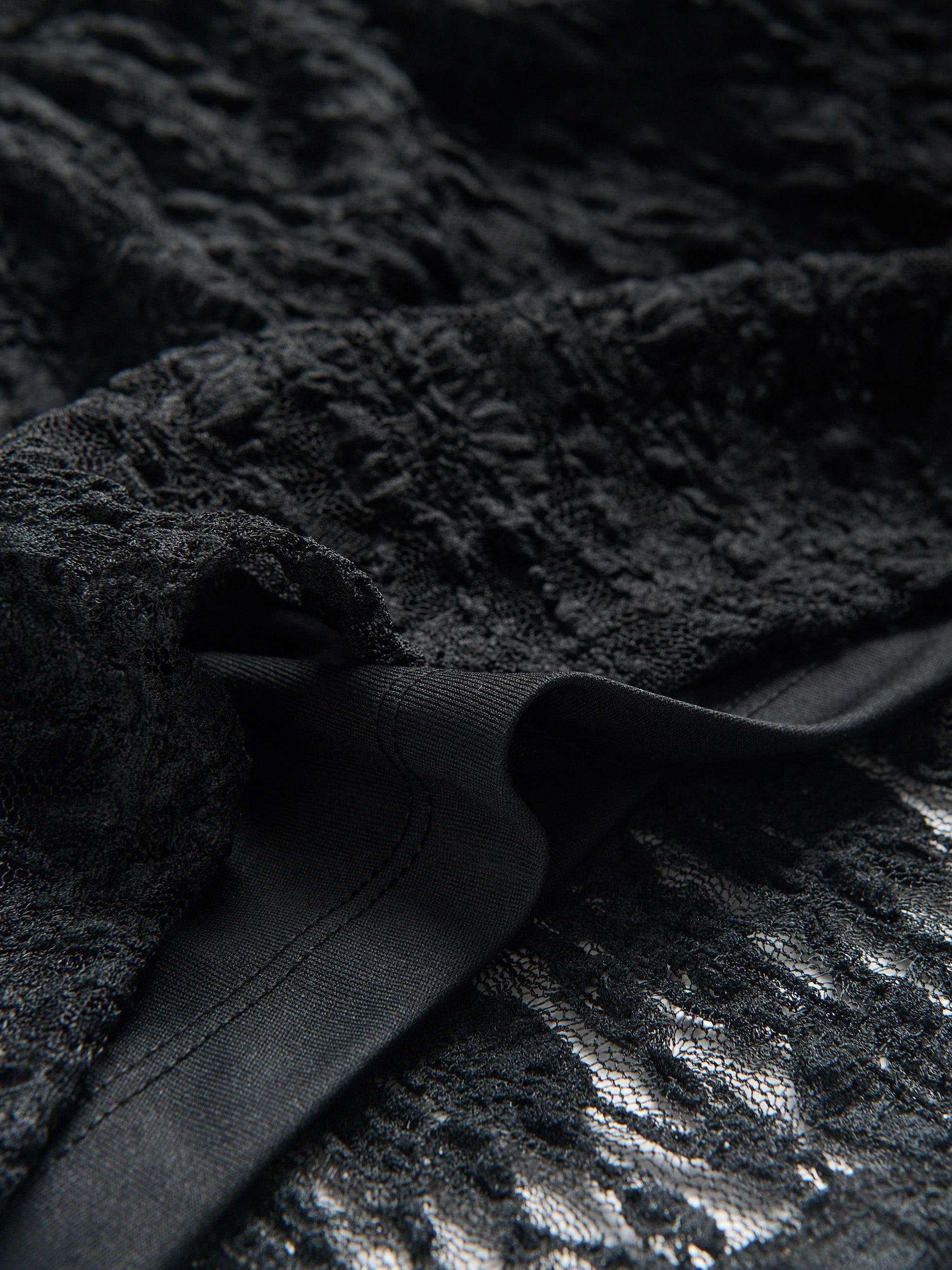 Black Lace Dress, Black, large image number 3