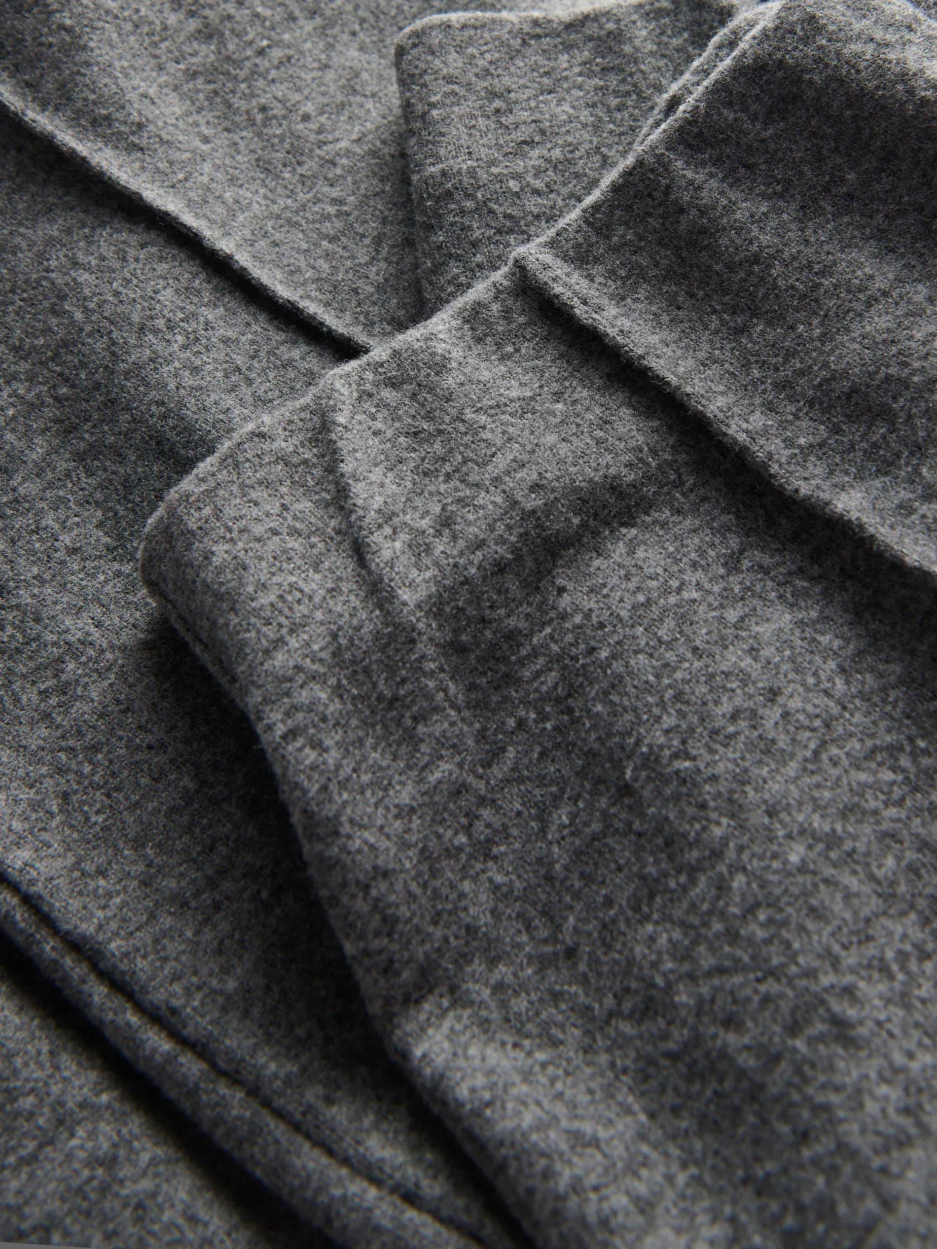 Grey Checked Formal Long Trousers, , large image number 5