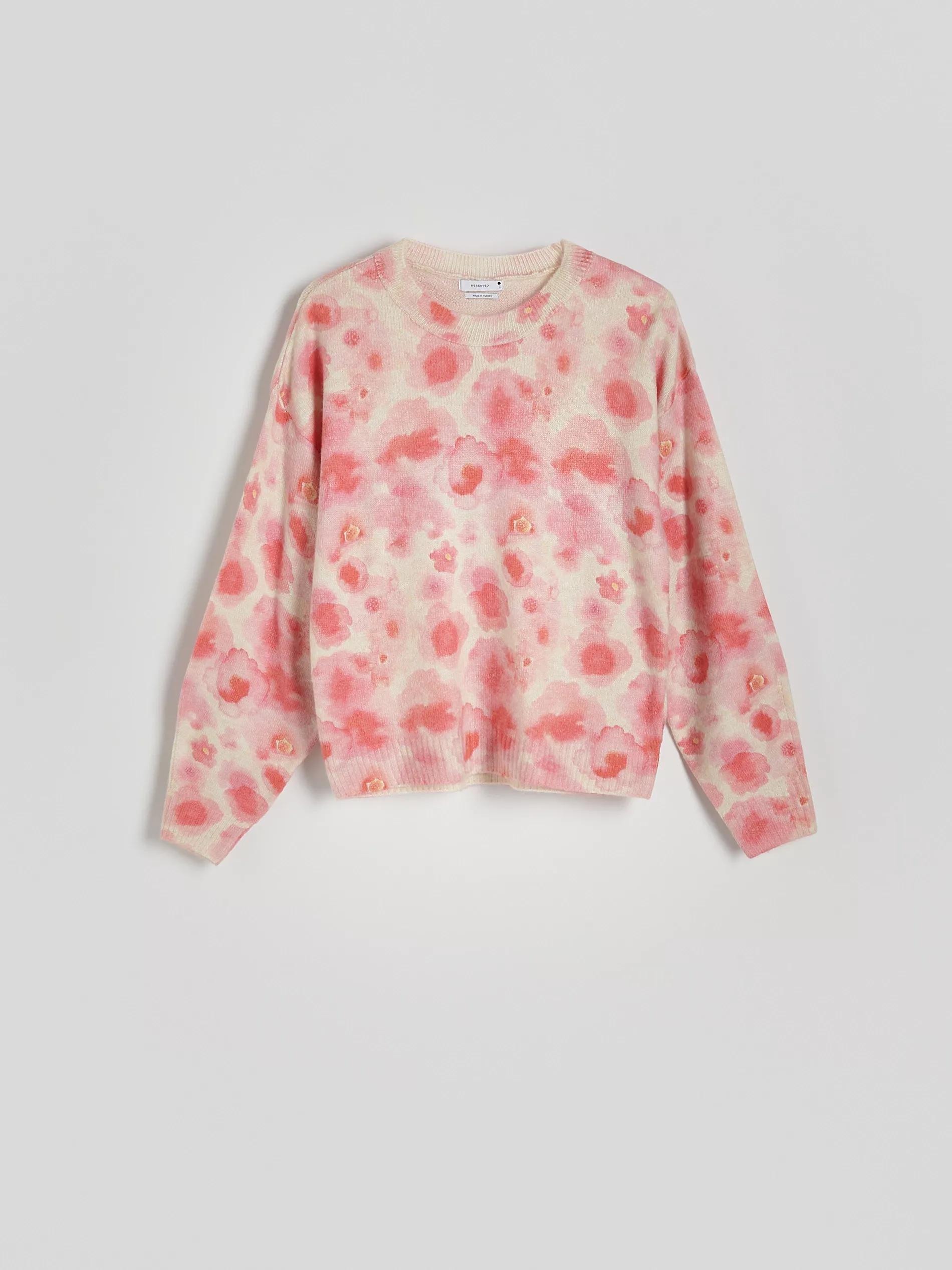 Multicolour Patterned Sweater, , large image number 1