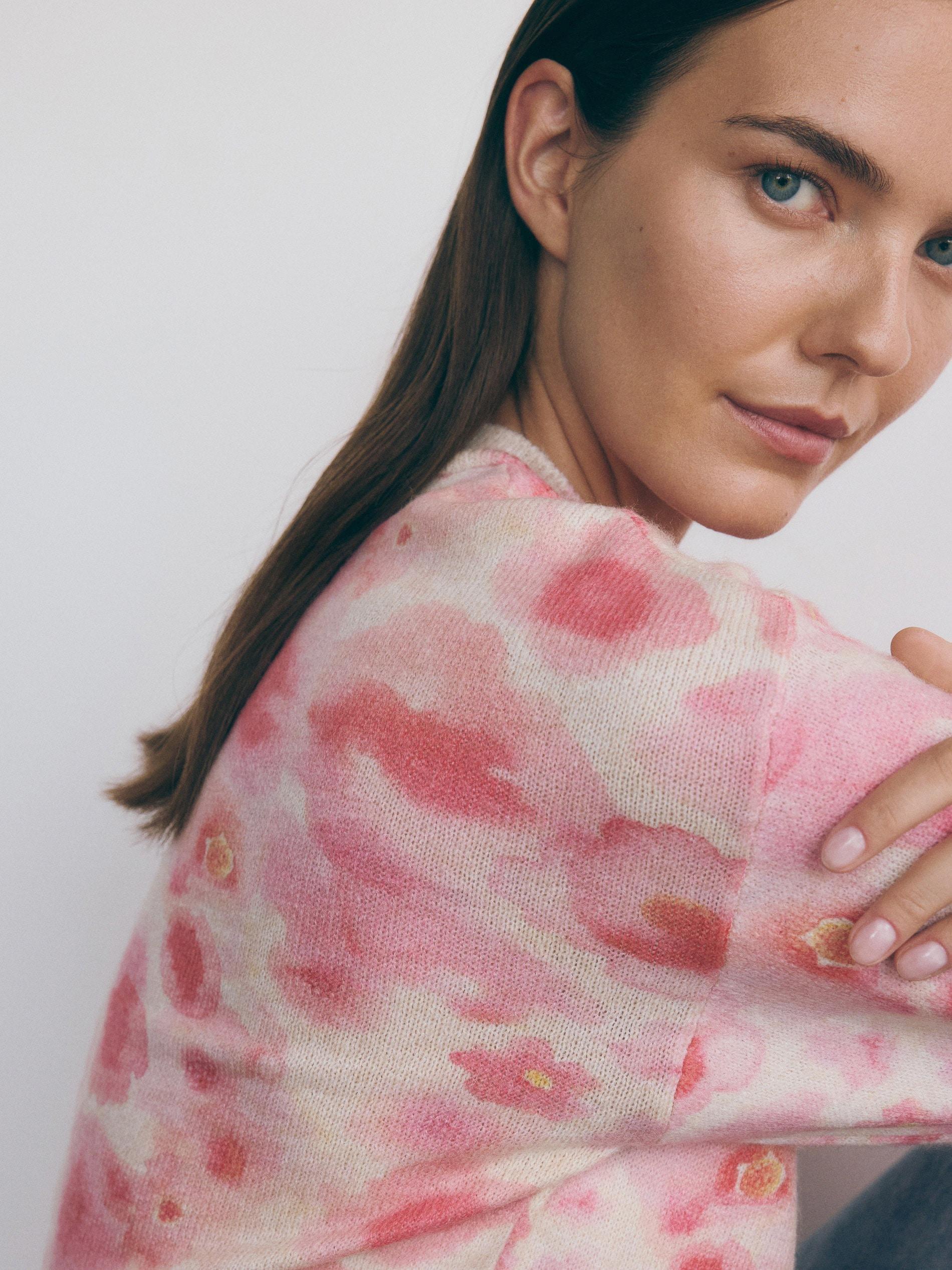 Multicolour Patterned Sweater, , large image number 2