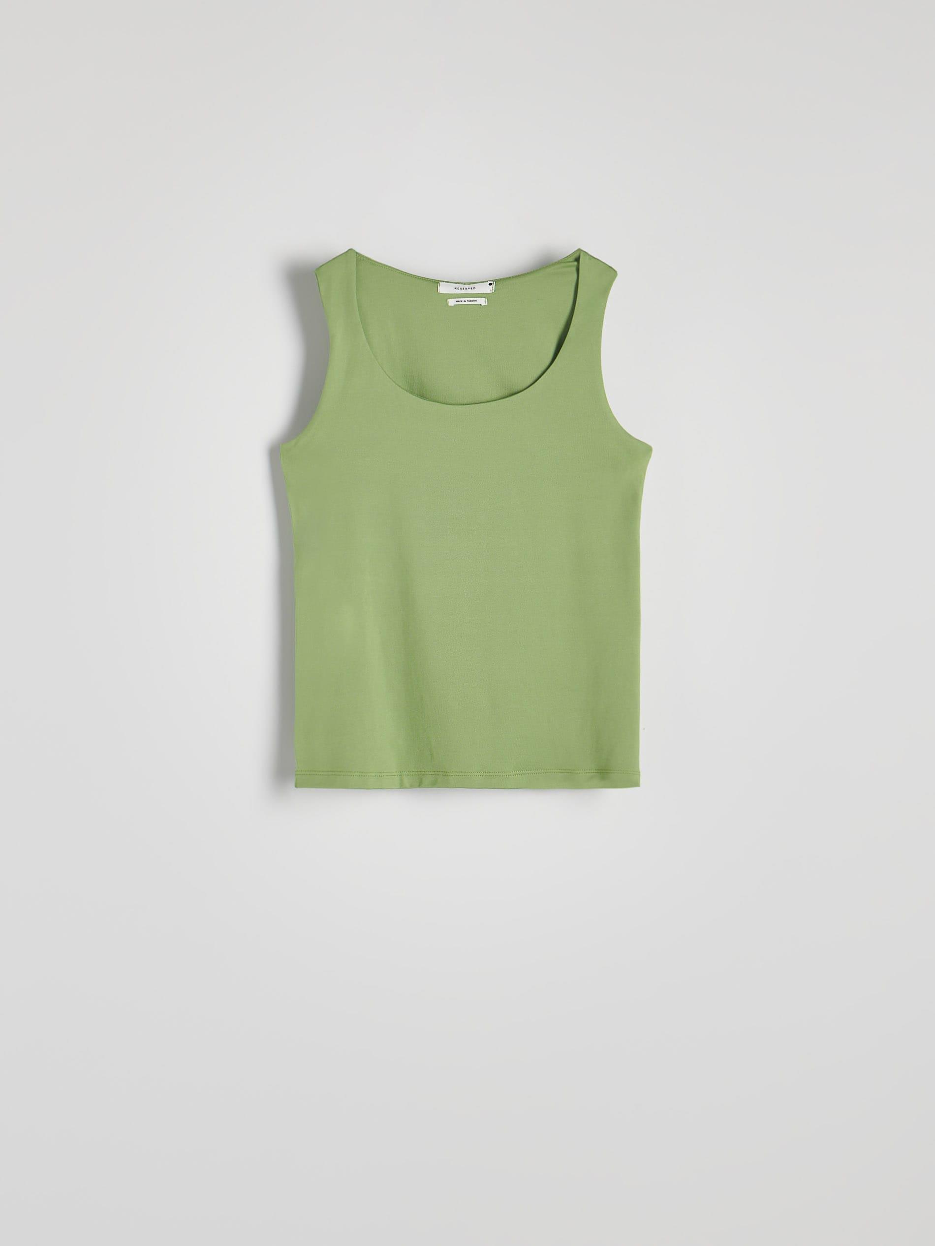 Green Cami Top, , large image number 5