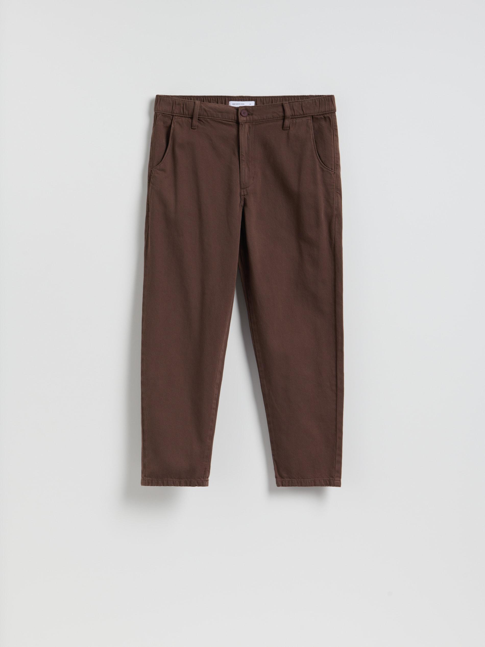 Brown Jogger Fit Jeans, 7401_89J, large image number 4