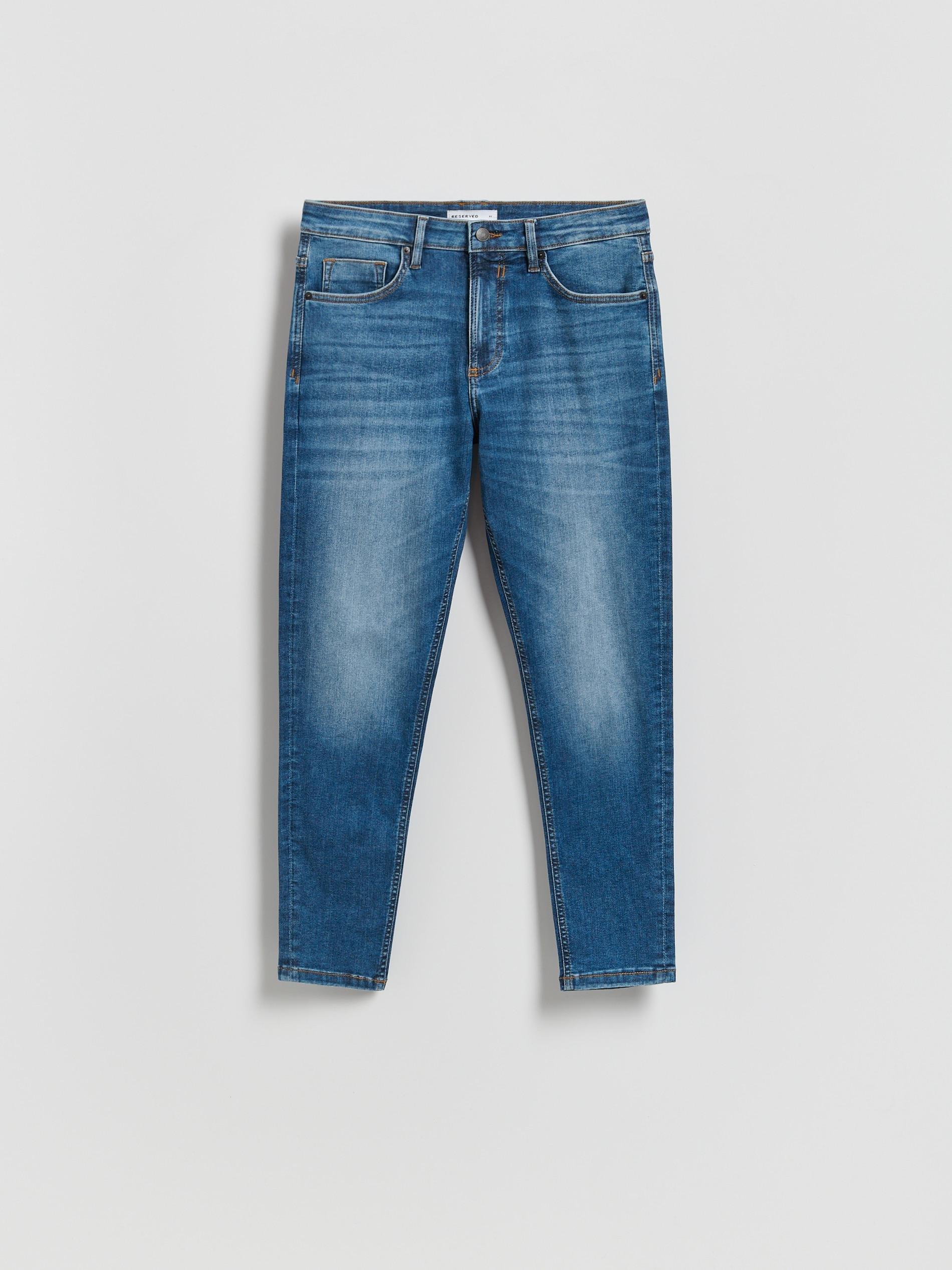 Blue Jeans Skinny Jeans With Wash Effect, Blue, large image number 3