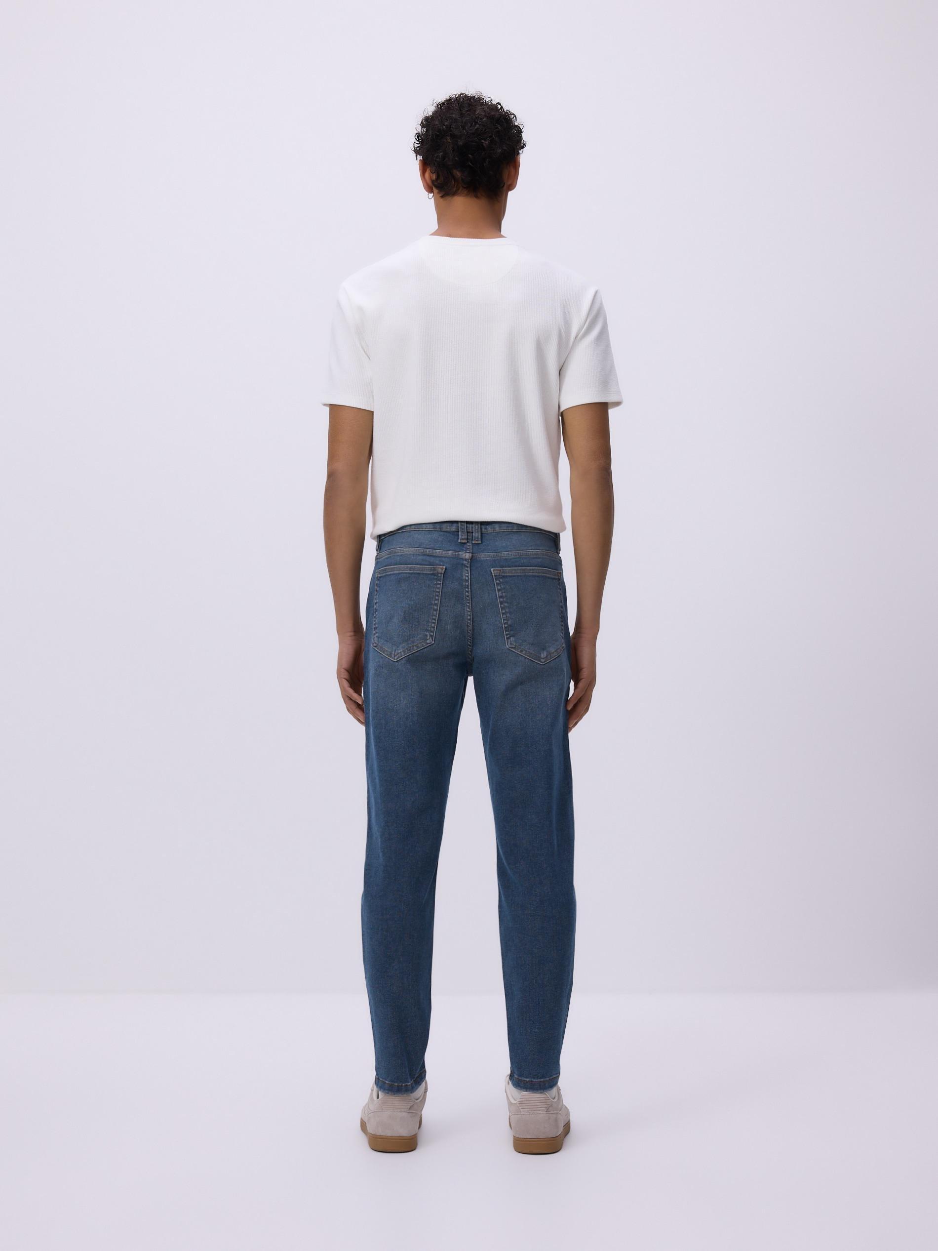 Blue Jeans Skinny Jeans With Wash Effect, Blue, large image number 2