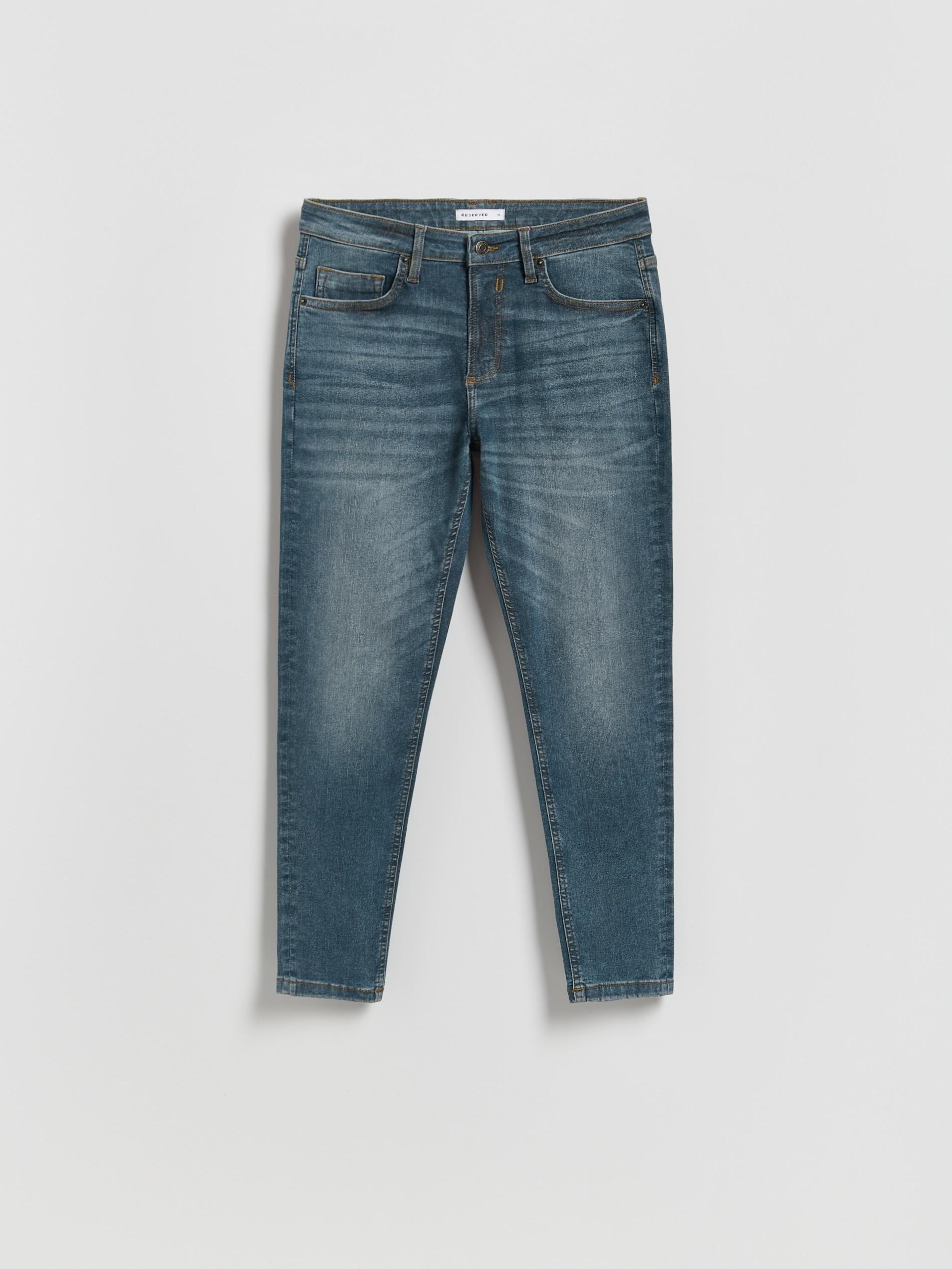 Blue Jeans Skinny Jeans With Wash Effect, Blue, large image number 3