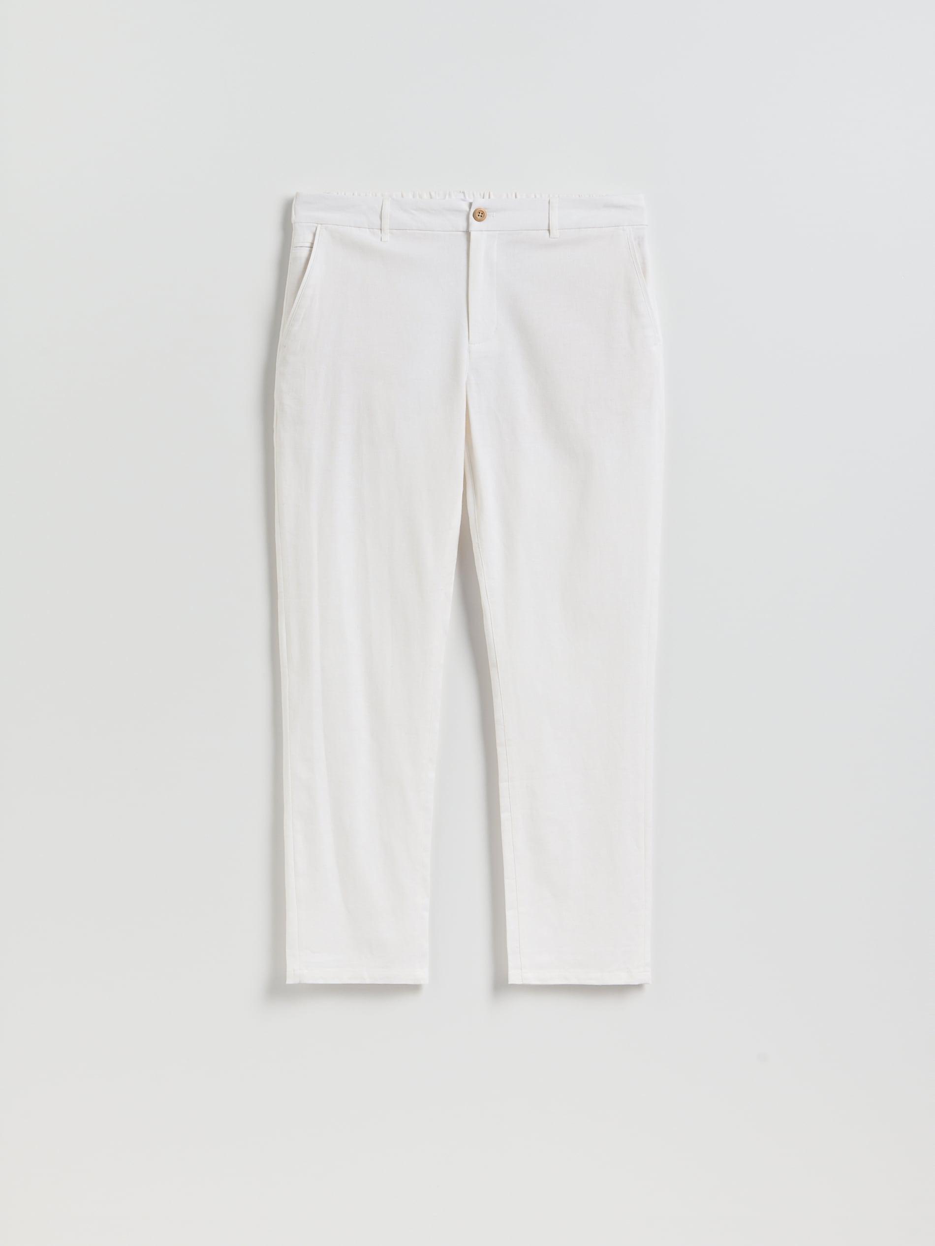 White Trousers, White, large image number 4