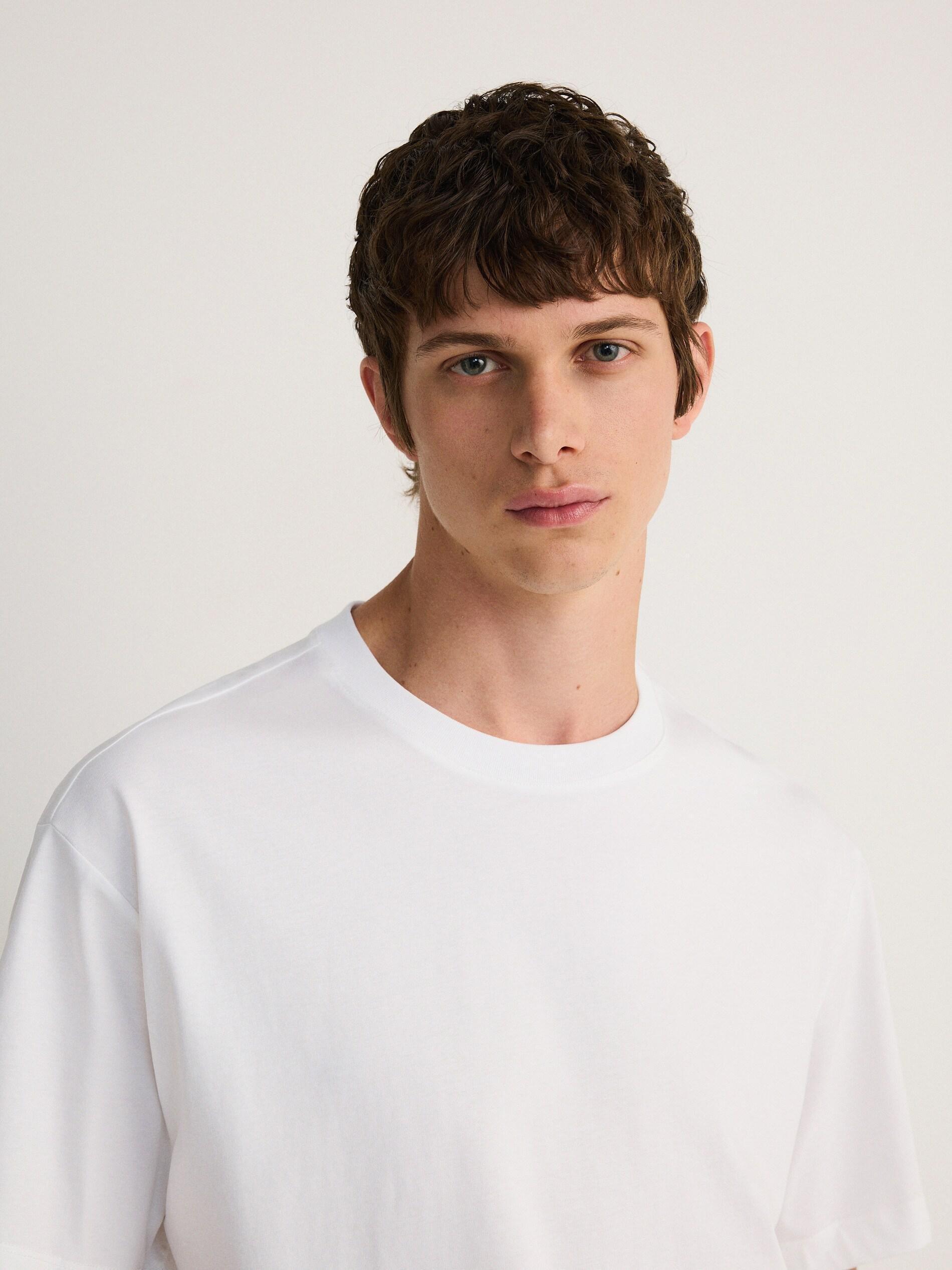 White Short Sleeve T-Shirt, , large image number 3